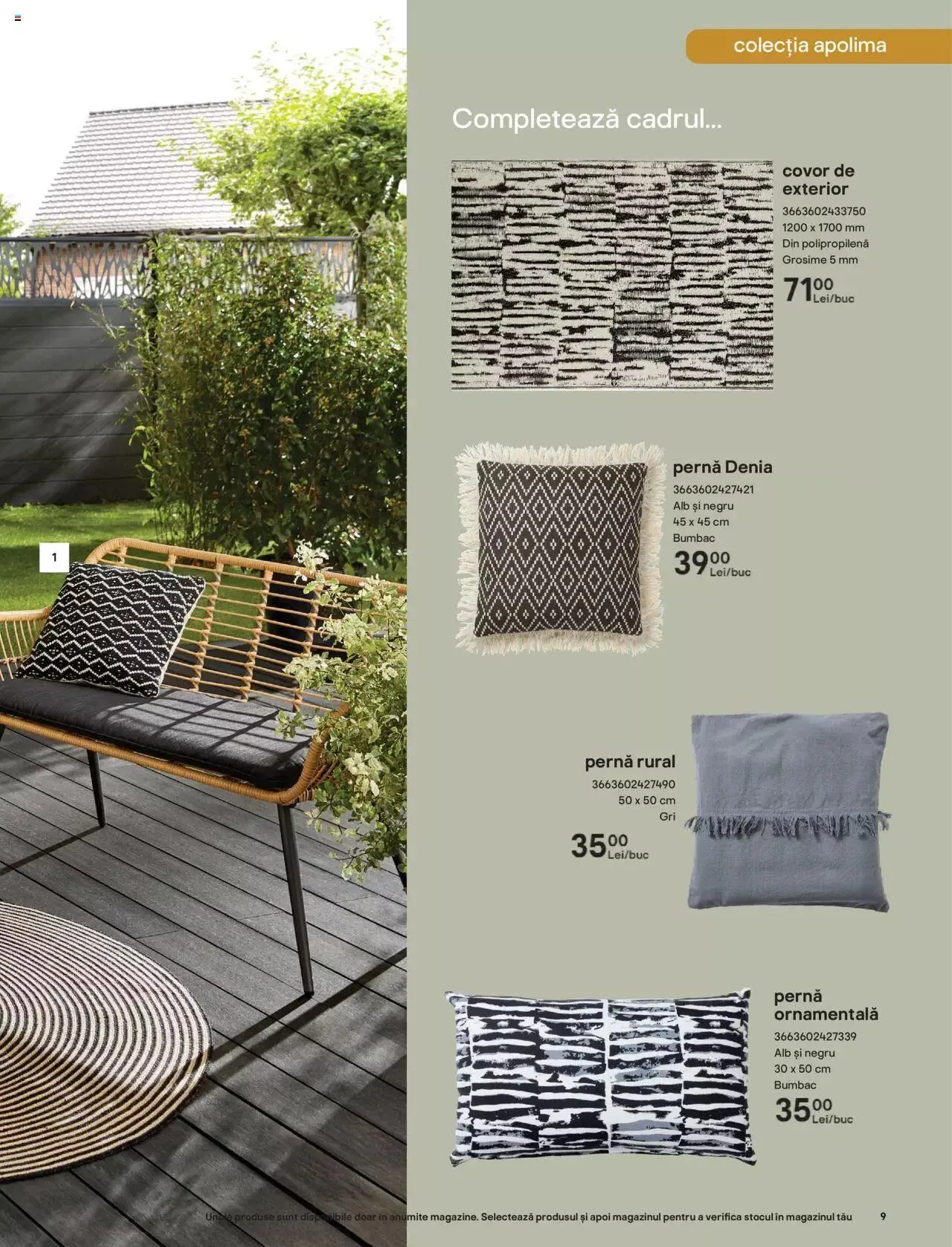 Catalog Brico Depot catalog - Bucuria momentelor de la 1 iunie până la 30 septembrie 2023 - Revista Pagina 9