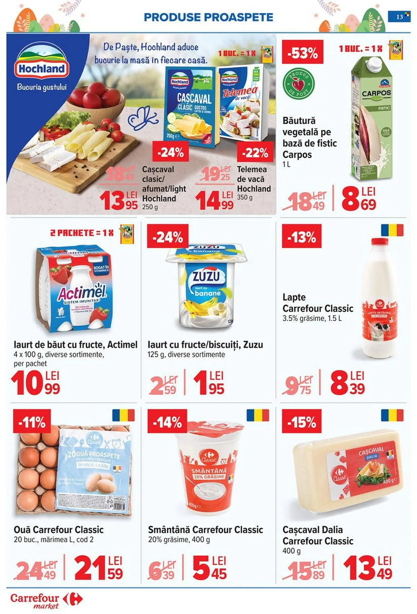 Catalog Catalog Carrefour Market de la 25 martie până la 5 aprilie 2026 - Revista Pagina 17
