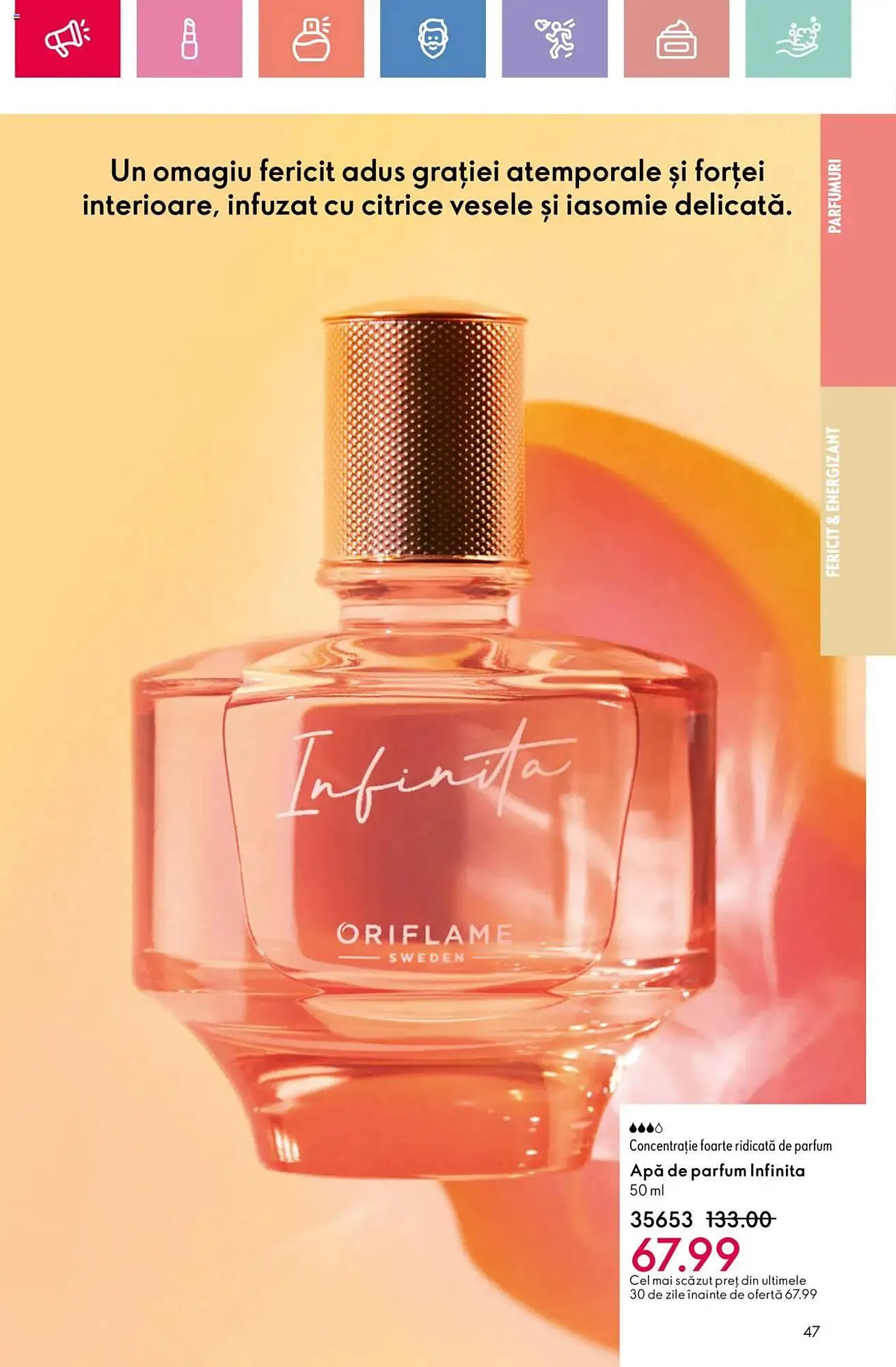 Catalog Catalog Oriflame de la 15 iunie până la 5 iulie 2025 - Revista Pagina 47