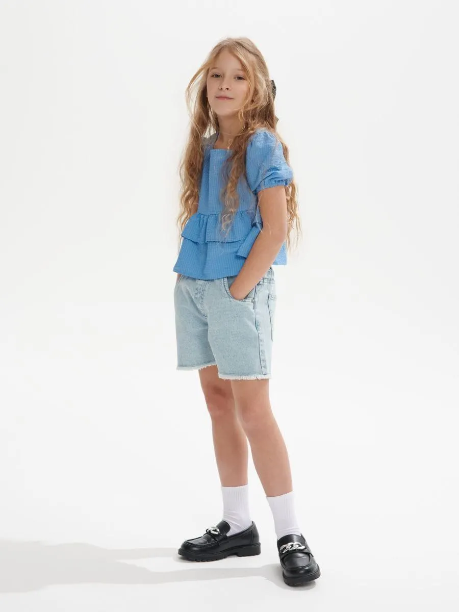 Pantaloni scurți din denim