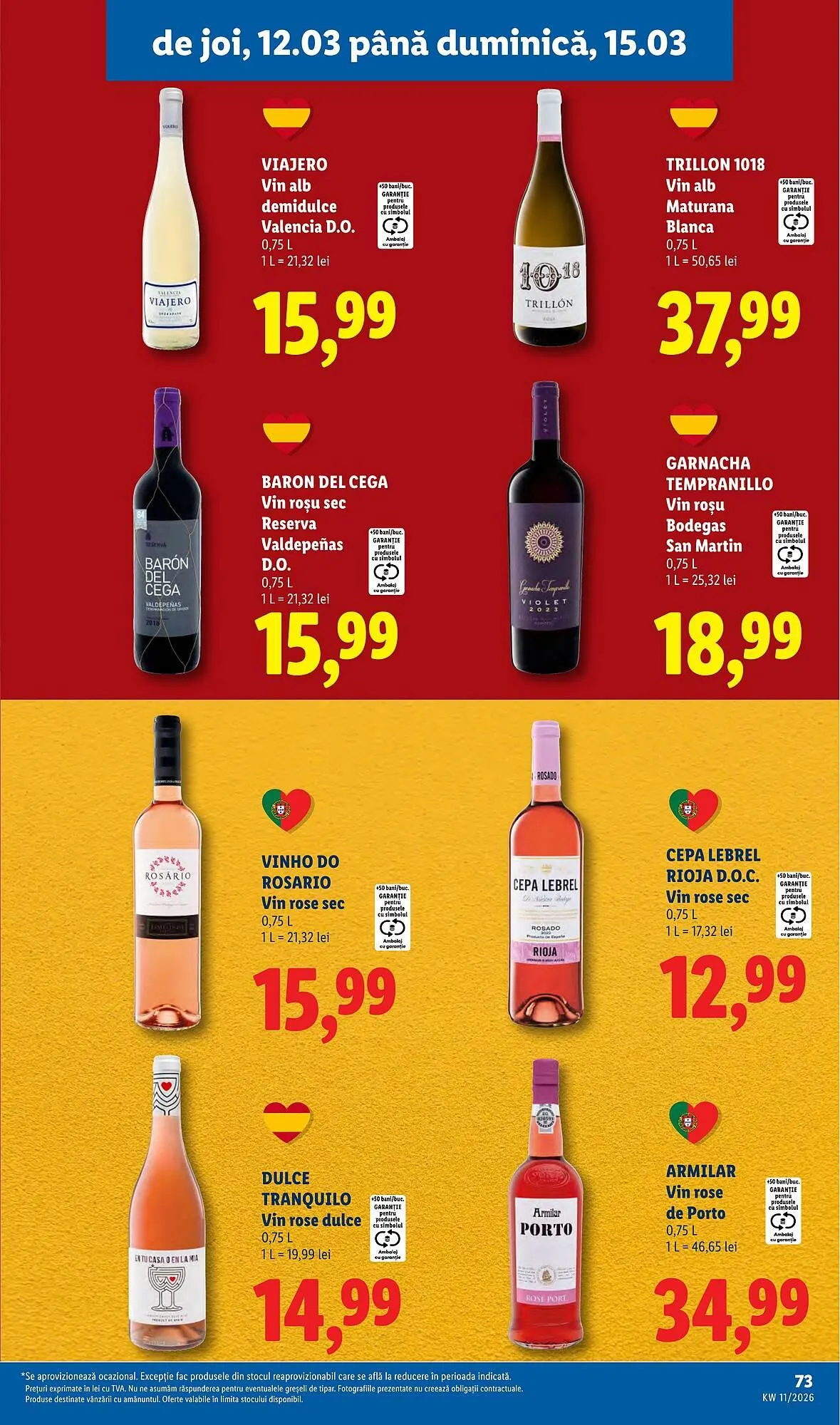Catalog Catalog Lidl de la 9 martie până la 15 martie 2026 - Revista Pagina 73