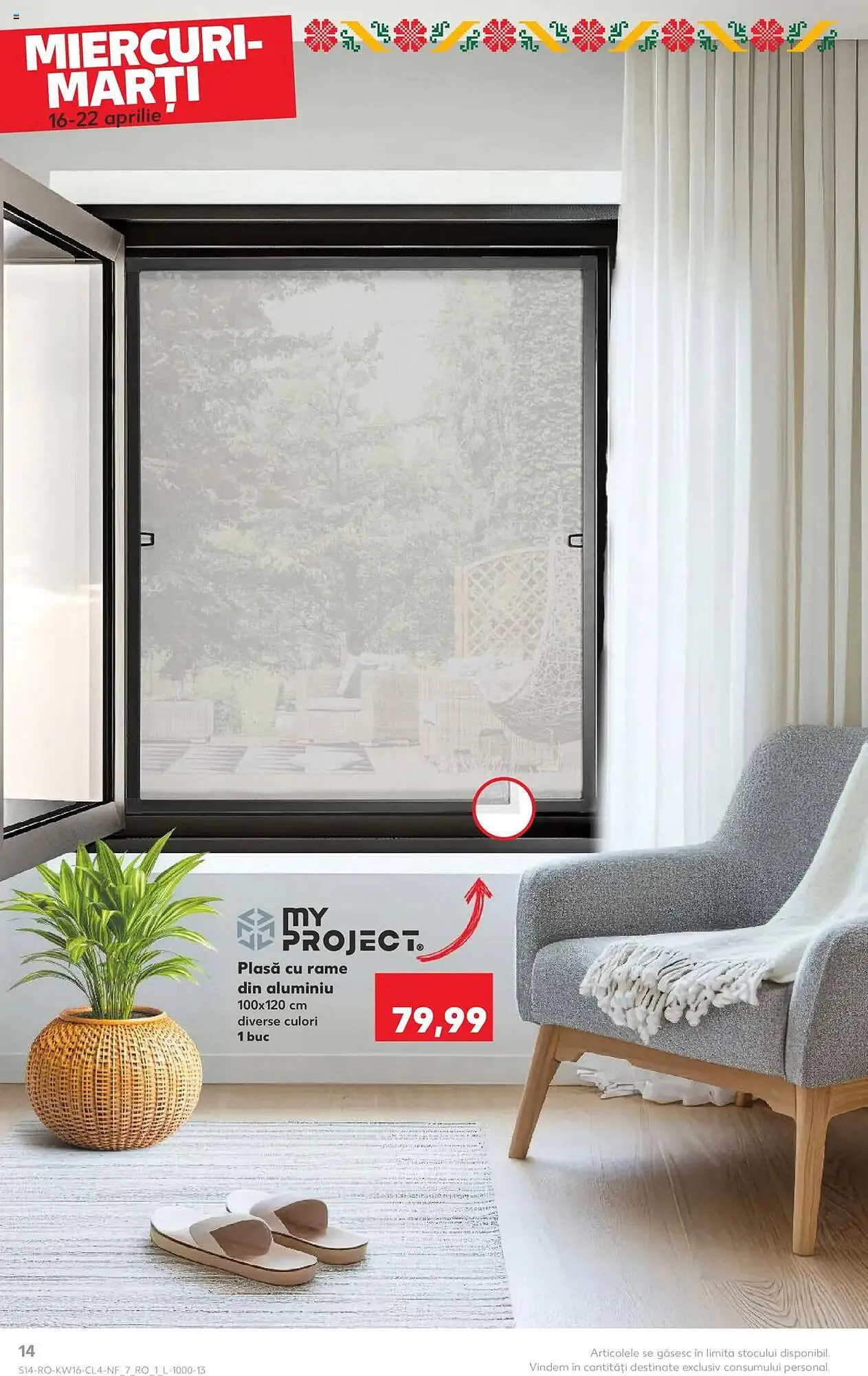 Catalog Catalog Kaufland de la 16 aprilie până la 22 aprilie 2025 - Revista Pagina 14