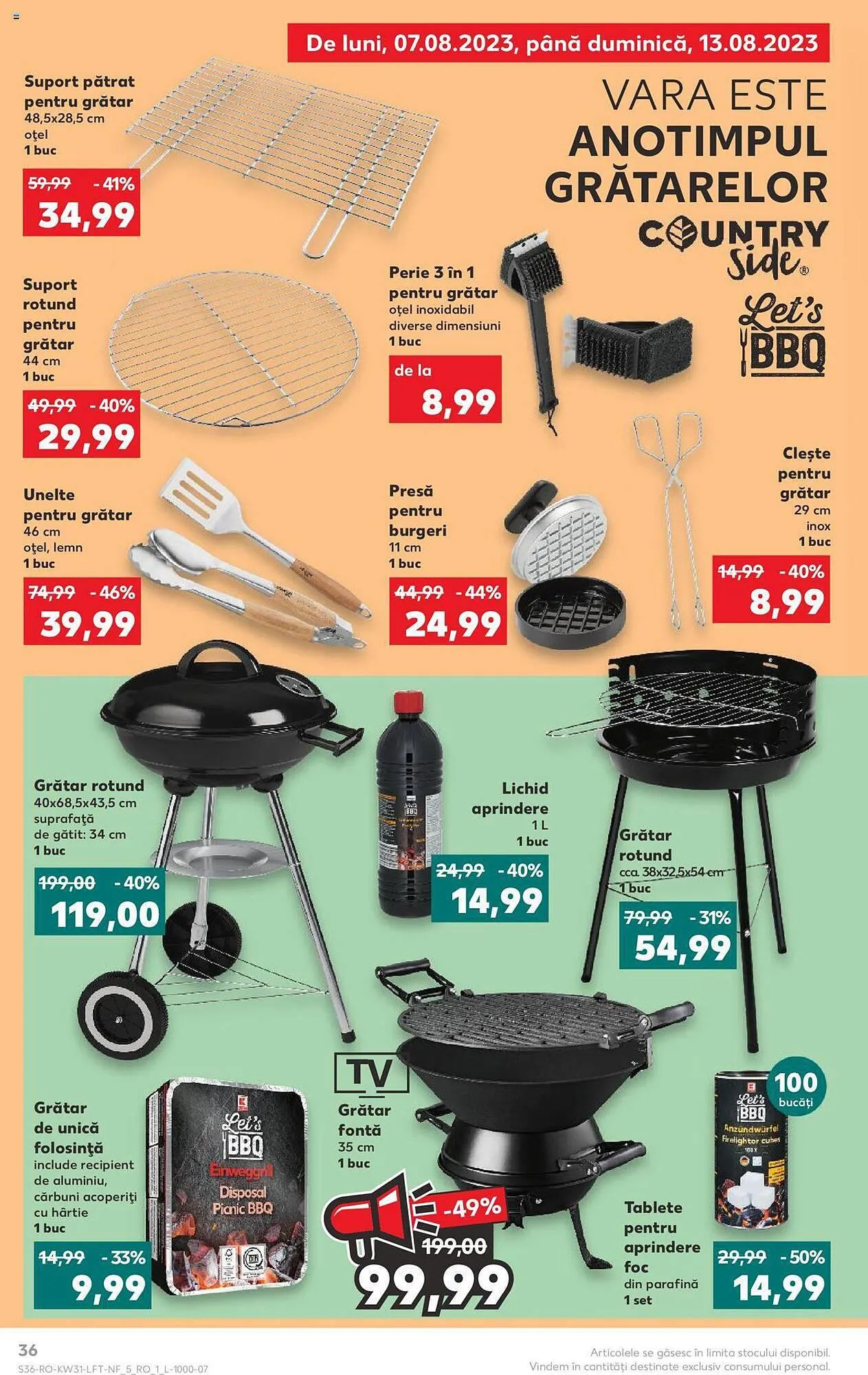 Catalog Kaufland catalog de la 2 august până la 8 august 2023 - Revista Pagina 36