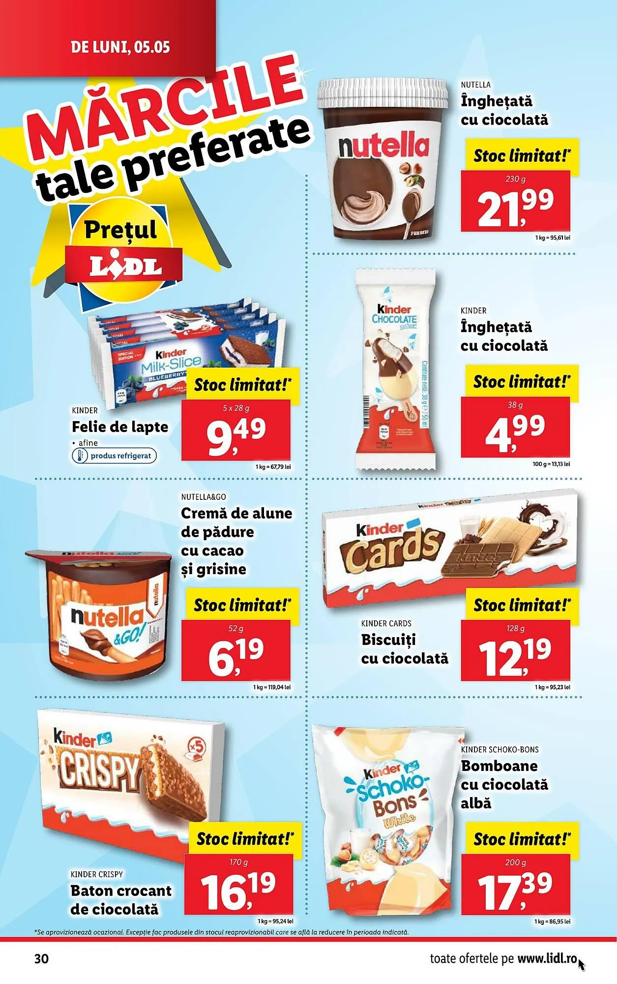 Catalog Catalog Lidl de la 5 mai până la 11 mai 2025 - Revista Pagina 30