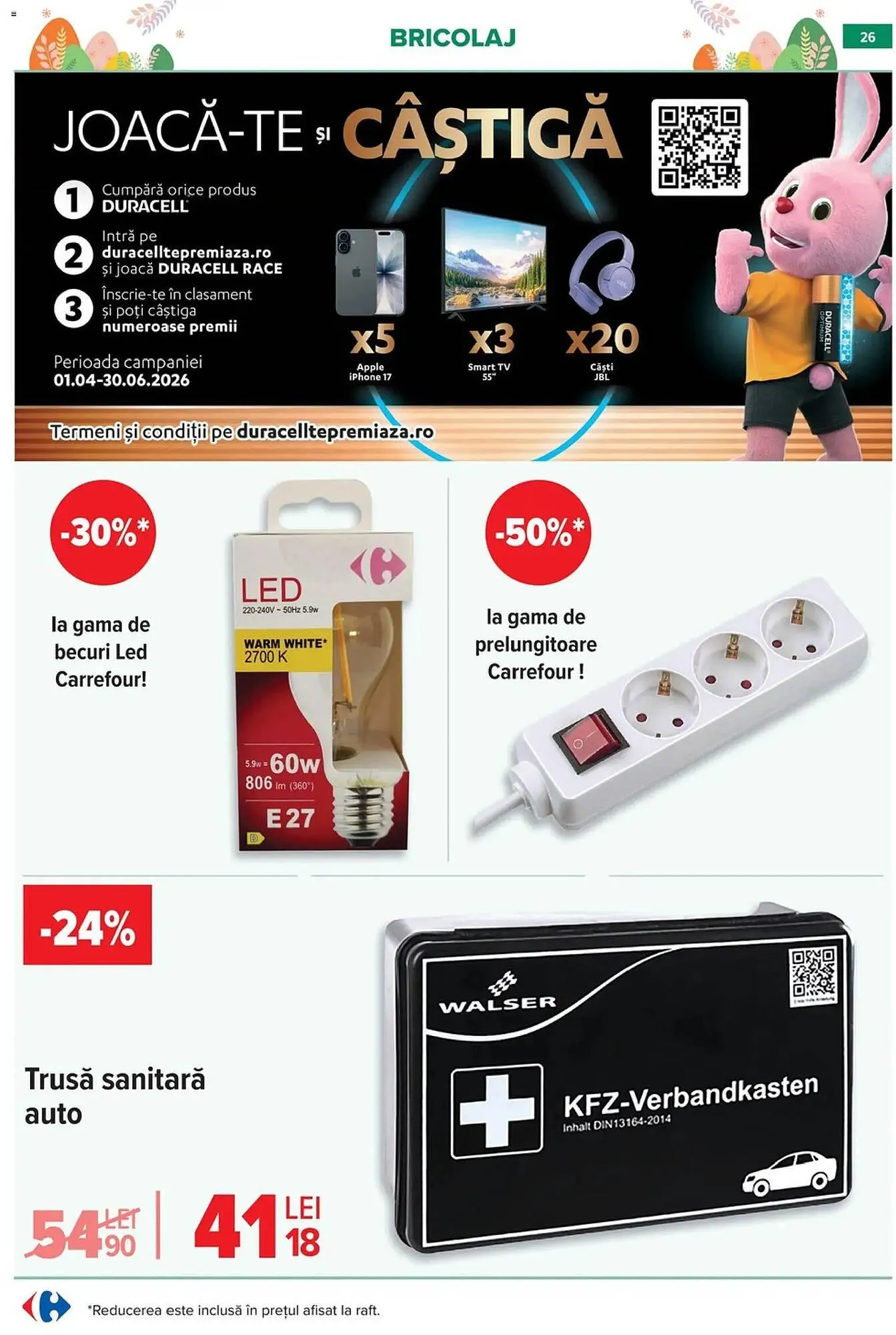 Catalog Catalog Carrefour de la 25 martie până la 14 aprilie 2026 - Revista Pagina 28