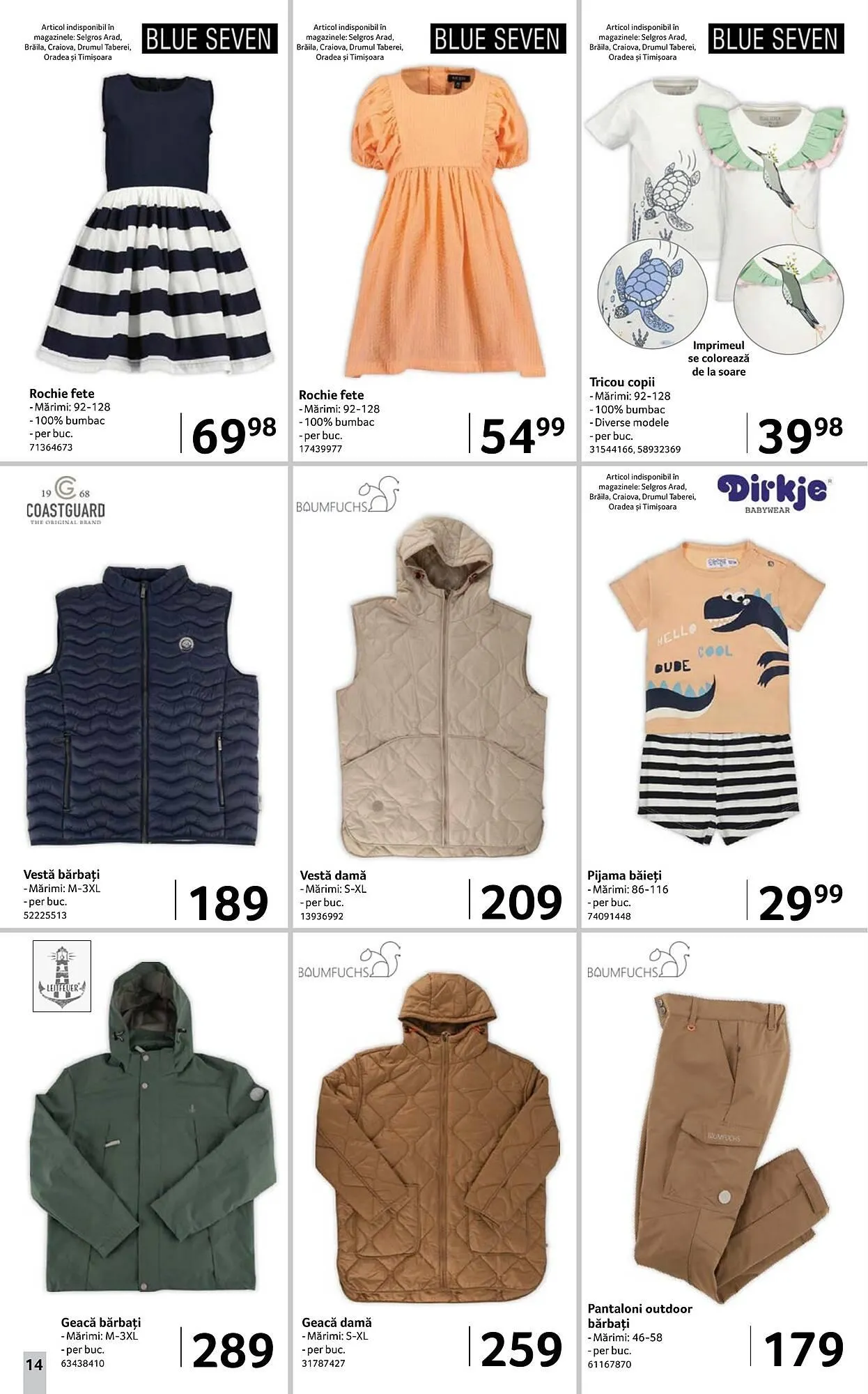 Catalog Catalog Selgros de la 4 aprilie până la 17 aprilie 2025 - Revista Pagina 14