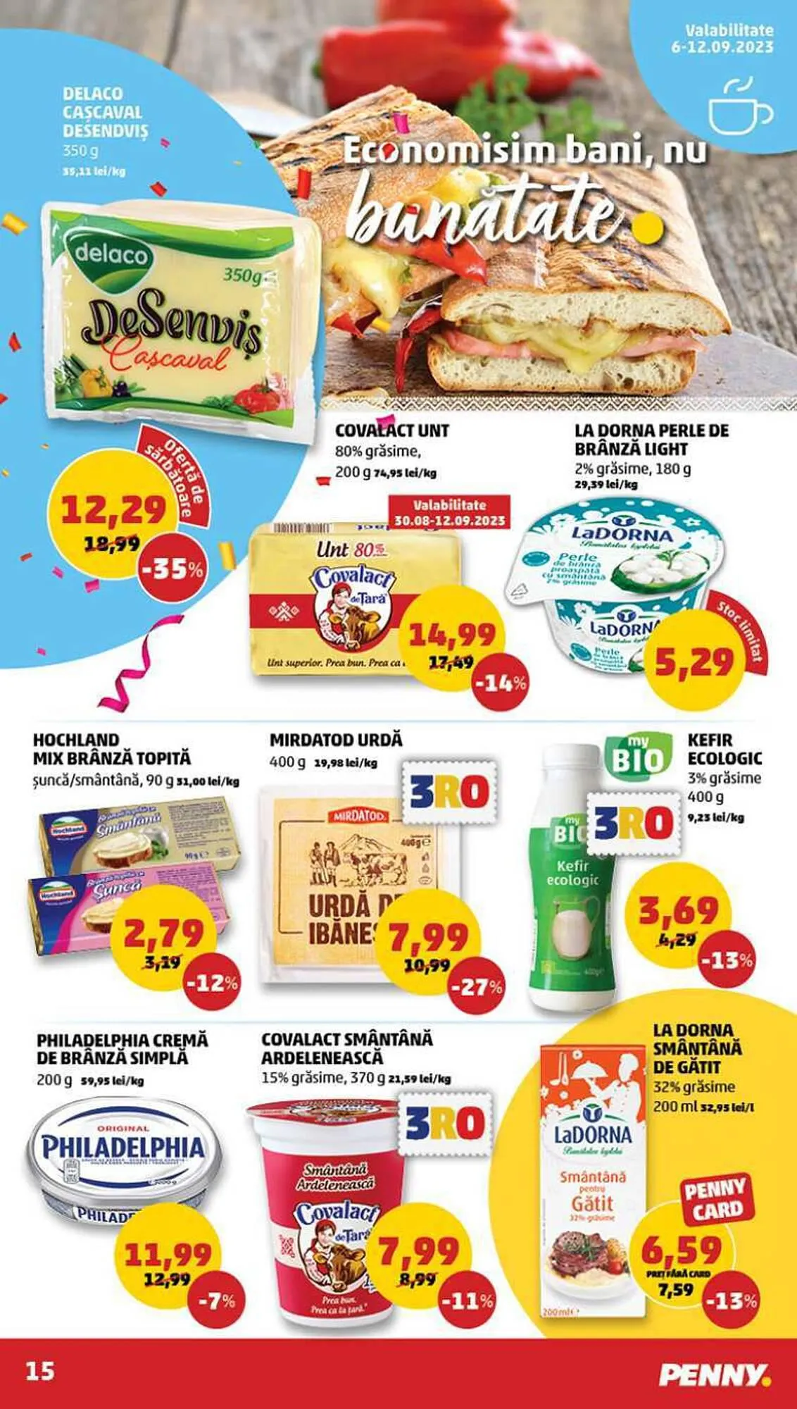Catalog Penny catalog de la 6 septembrie până la 12 septembrie 2023 - Revista Pagina 15