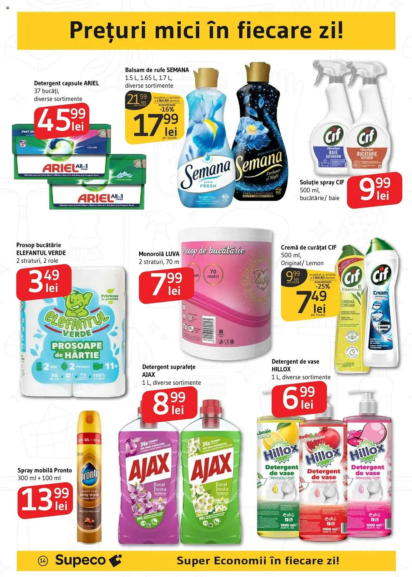 Catalog Catalog Supeco de la 14 mai până la 28 mai 2025 - Revista Pagina 14