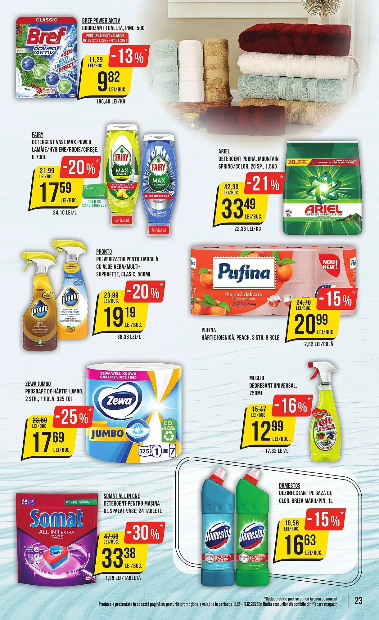 Catalog Catalog Mega Image de la 11 decembrie până la 17 decembrie 2025 - Revista Pagina 23