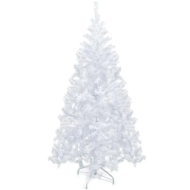 Brad Artificial de Craciun Alb cu 400 de ramuri - 1.50m