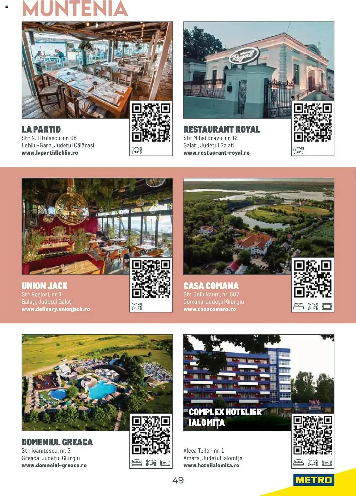 Catalog Catalog Metro de la 31 iulie până la 31 decembrie 2026 - Revista Pagina 49