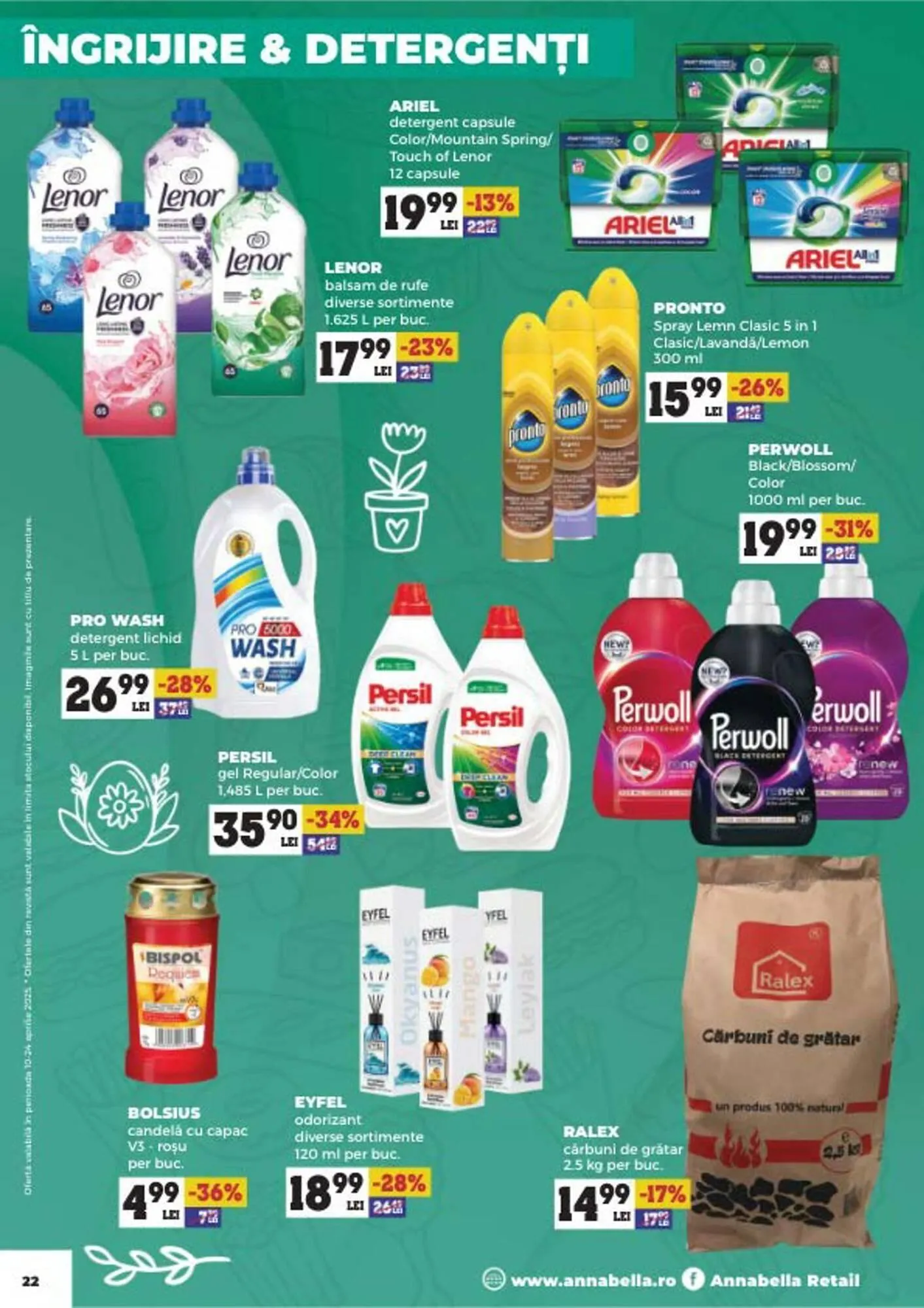Catalog Catalog Annabella de la 8 aprilie până la 24 aprilie 2025 - Revista Pagina 22