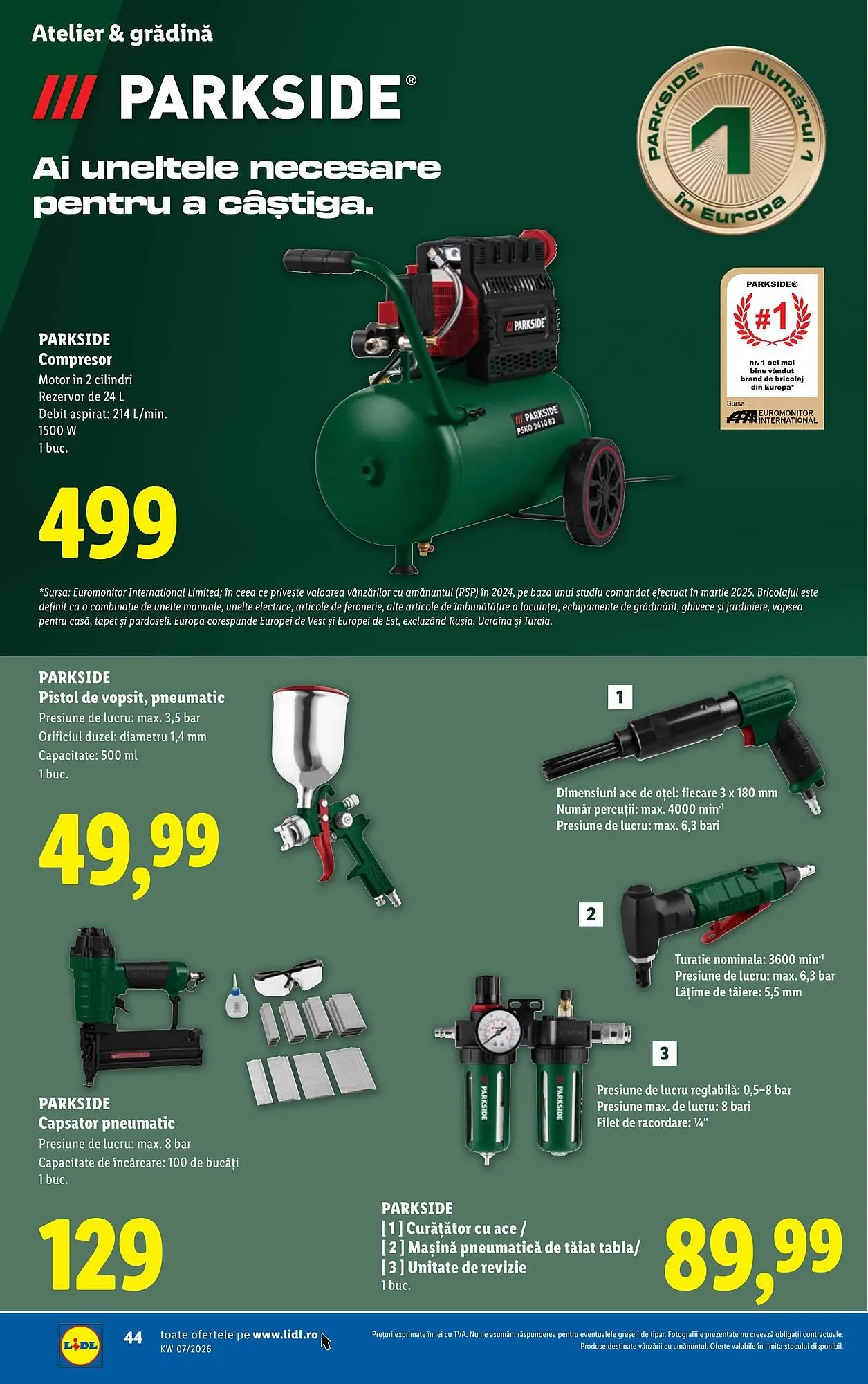 Catalog Catalog Lidl de la 9 februarie până la 15 februarie 2026 - Revista Pagina 44