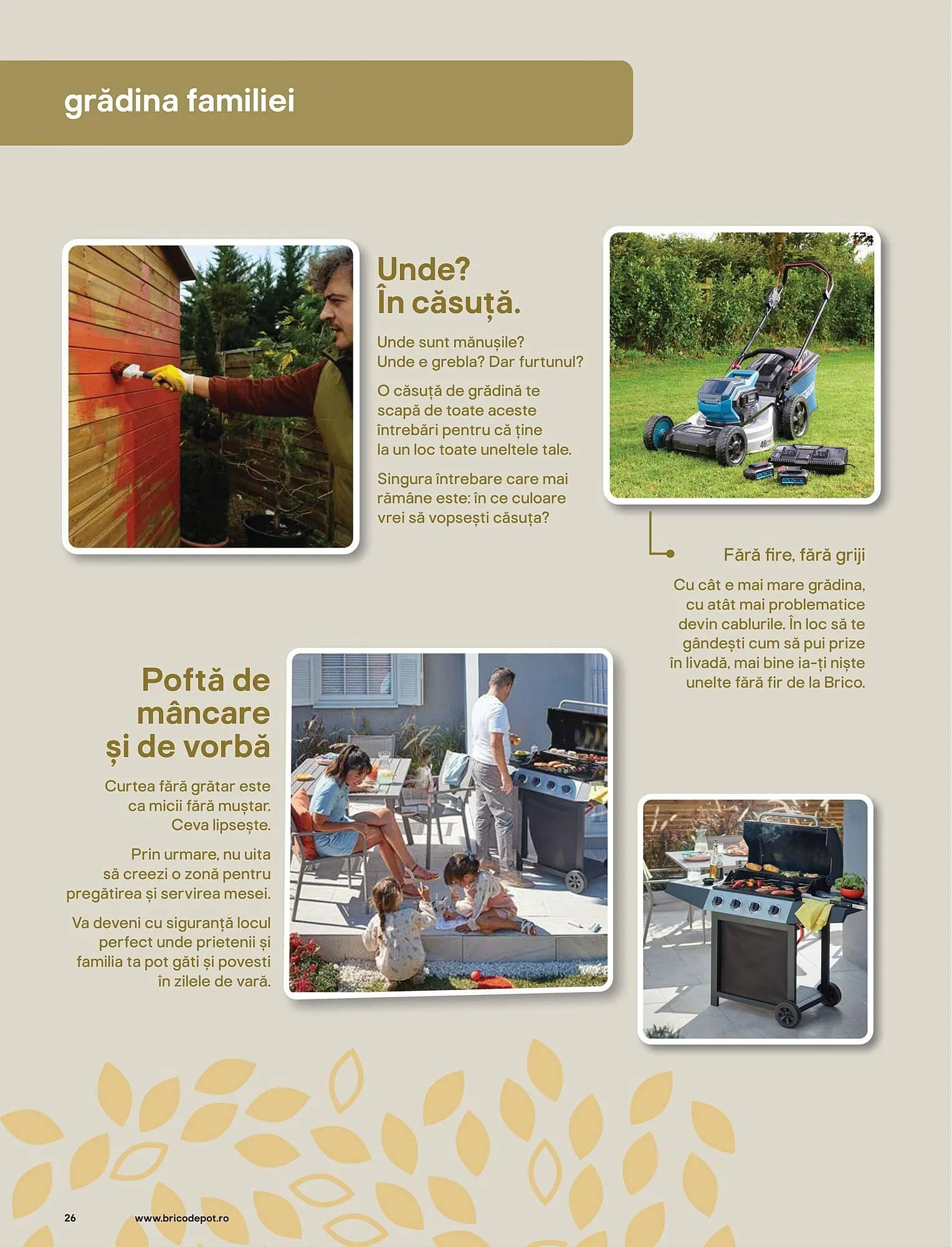 Catalog Catalog Brico Depôt de la 9 mai până la 22 aprilie 2025 - Revista Pagina 26
