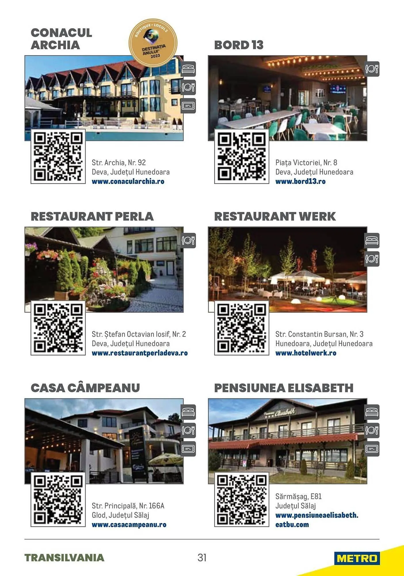 Catalog Catalog Metro de la 9 aprilie până la 31 decembrie 2025 - Revista Pagina 31