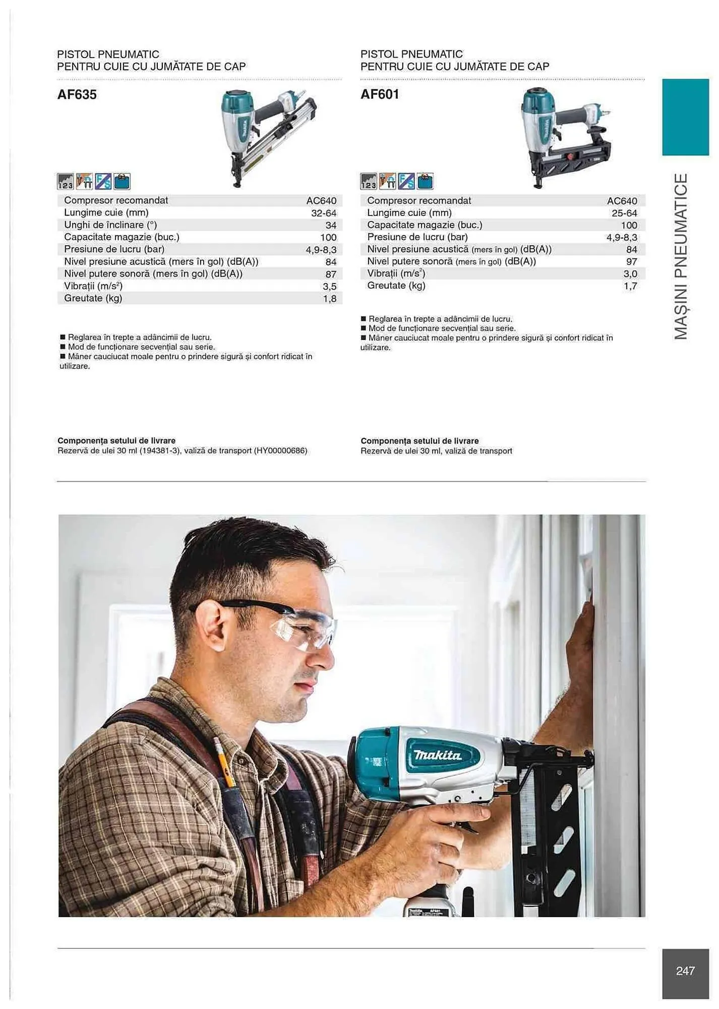 Catalog Makita catalog de la 1 ianuarie până la 31 decembrie 2023 - Revista Pagina 247