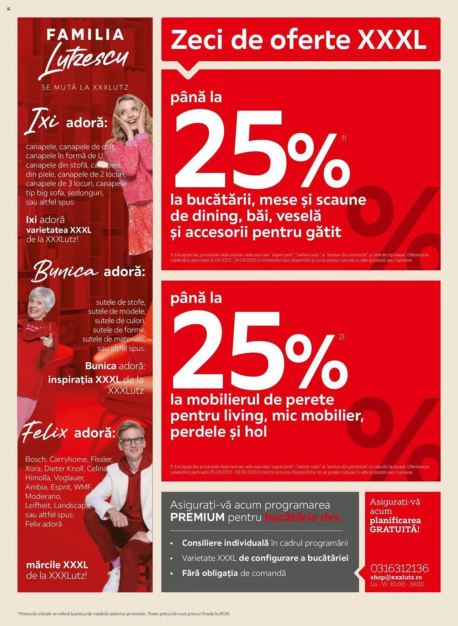 Catalog XXXLutz catalog de la 11 septembrie până la 8 octombrie 2023 - Revista Pagina 2