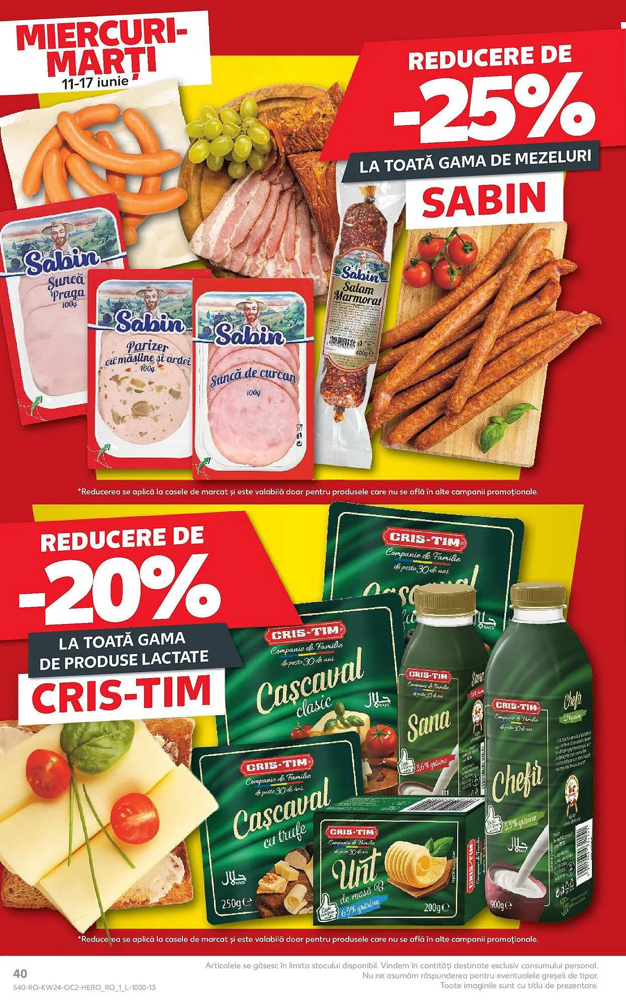 Catalog Catalog Kaufland de la 11 iunie până la 17 iunie 2025 - Revista Pagina 40