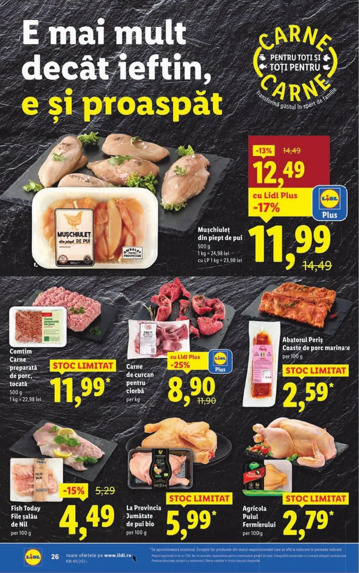 Catalog Catalog Lidl de la 1 decembrie până la 7 decembrie 2025 - Revista Pagina 26