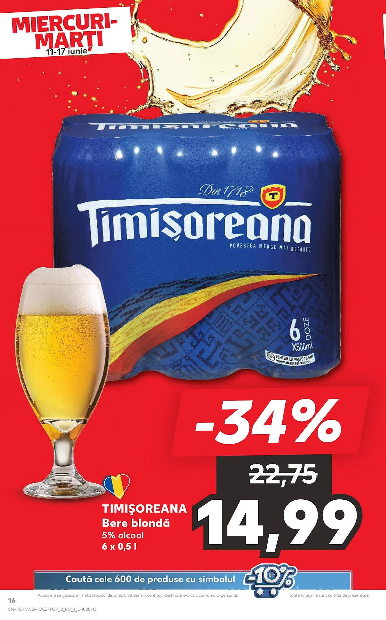 Catalog Catalog Kaufland de la 11 iunie până la 17 iunie 2025 - Revista Pagina 16