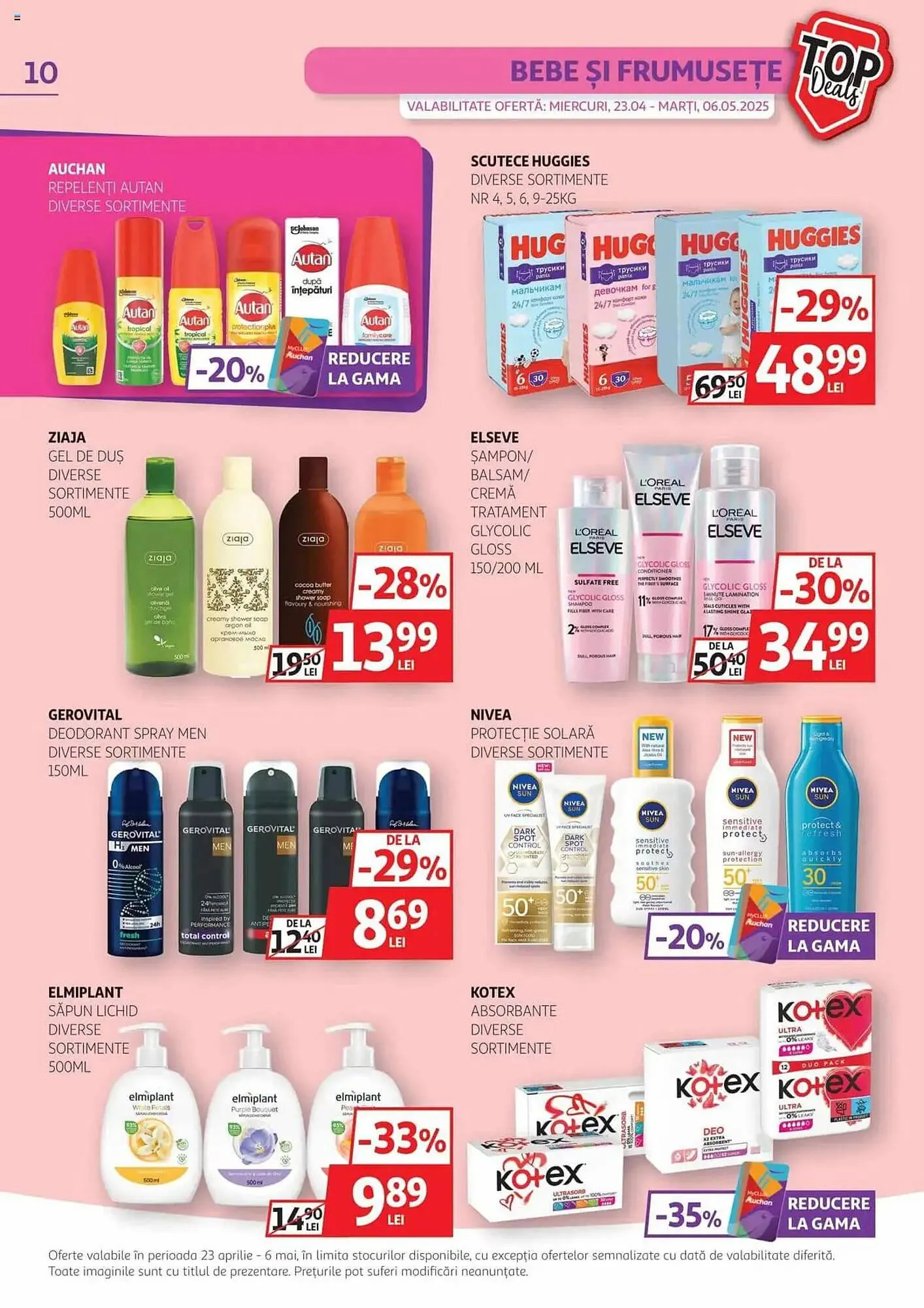 Catalog Catalog Auchan de la 23 aprilie până la 6 mai 2025 - Revista Pagina 10