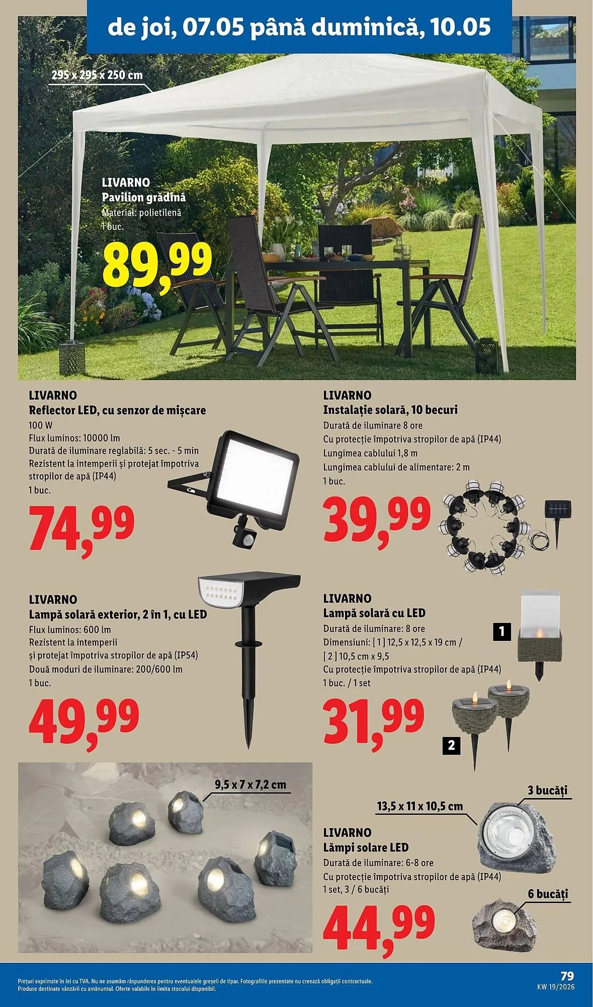 Catalog Catalog Lidl de la 4 mai până la 10 mai 2026 - Revista Pagina 79