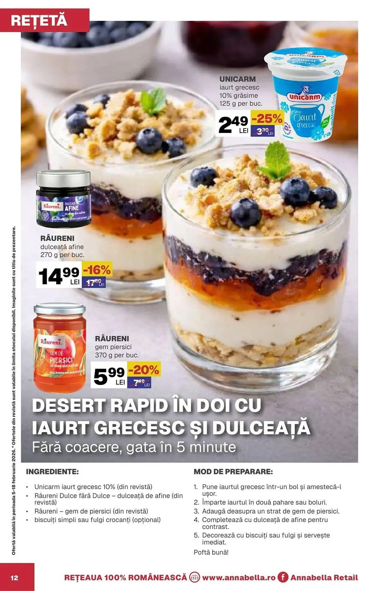 Catalog Catalog Annabella de la 5 februarie până la 18 februarie 2026 - Revista Pagina 12