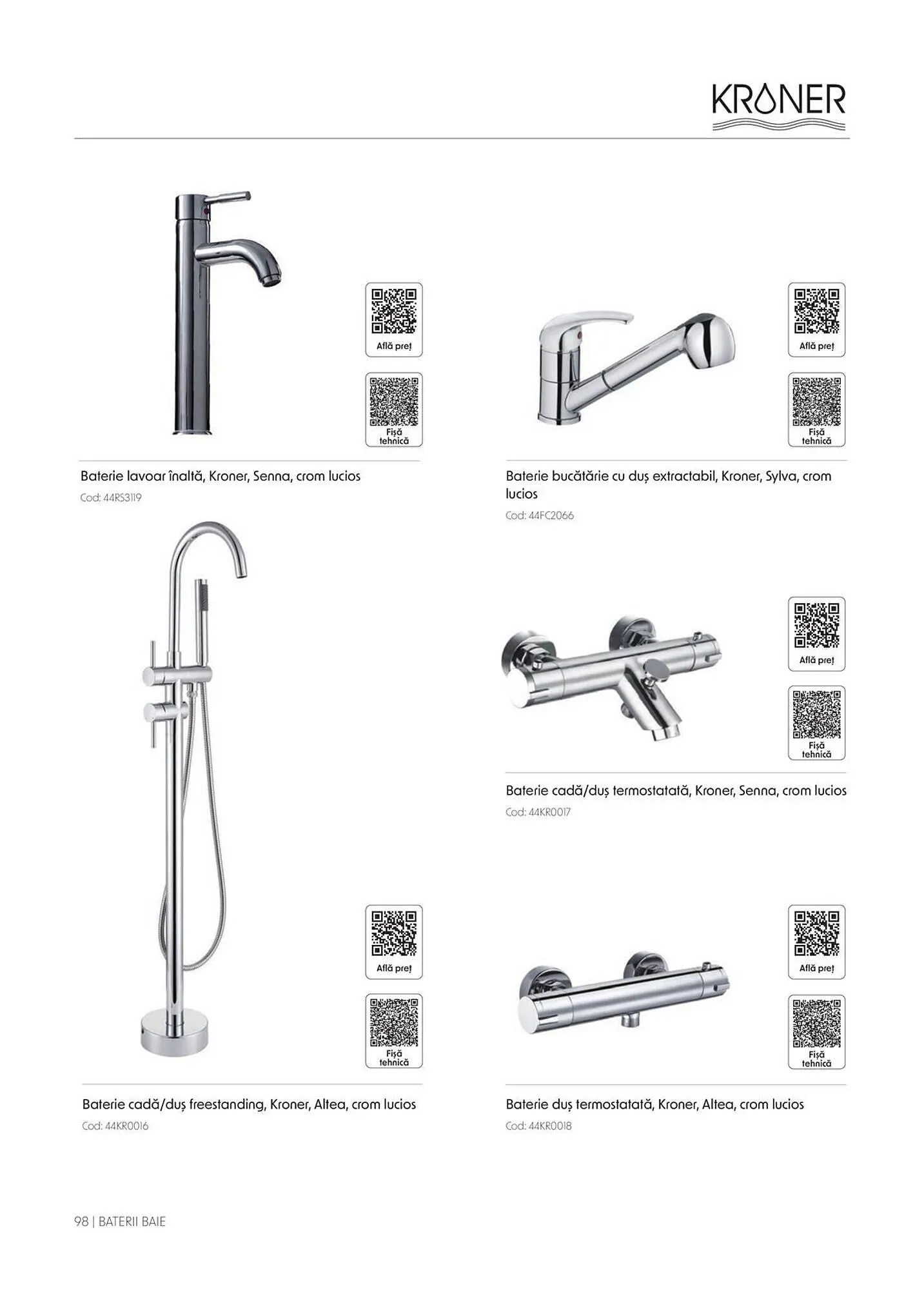 Catalog Catalog Romstal de la 1 aprilie până la 31 decembrie 2026 - Revista Pagina 98