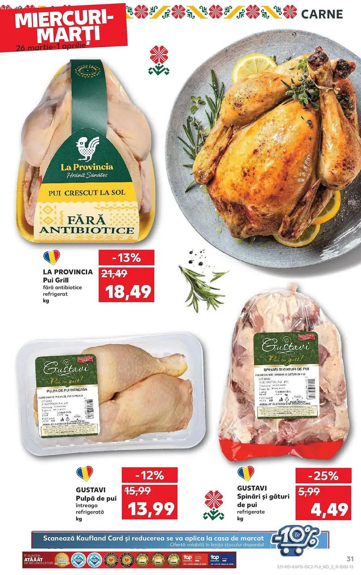 Catalog Catalog Kaufland de la 26 martie până la 1 aprilie 2025 - Revista Pagina 31