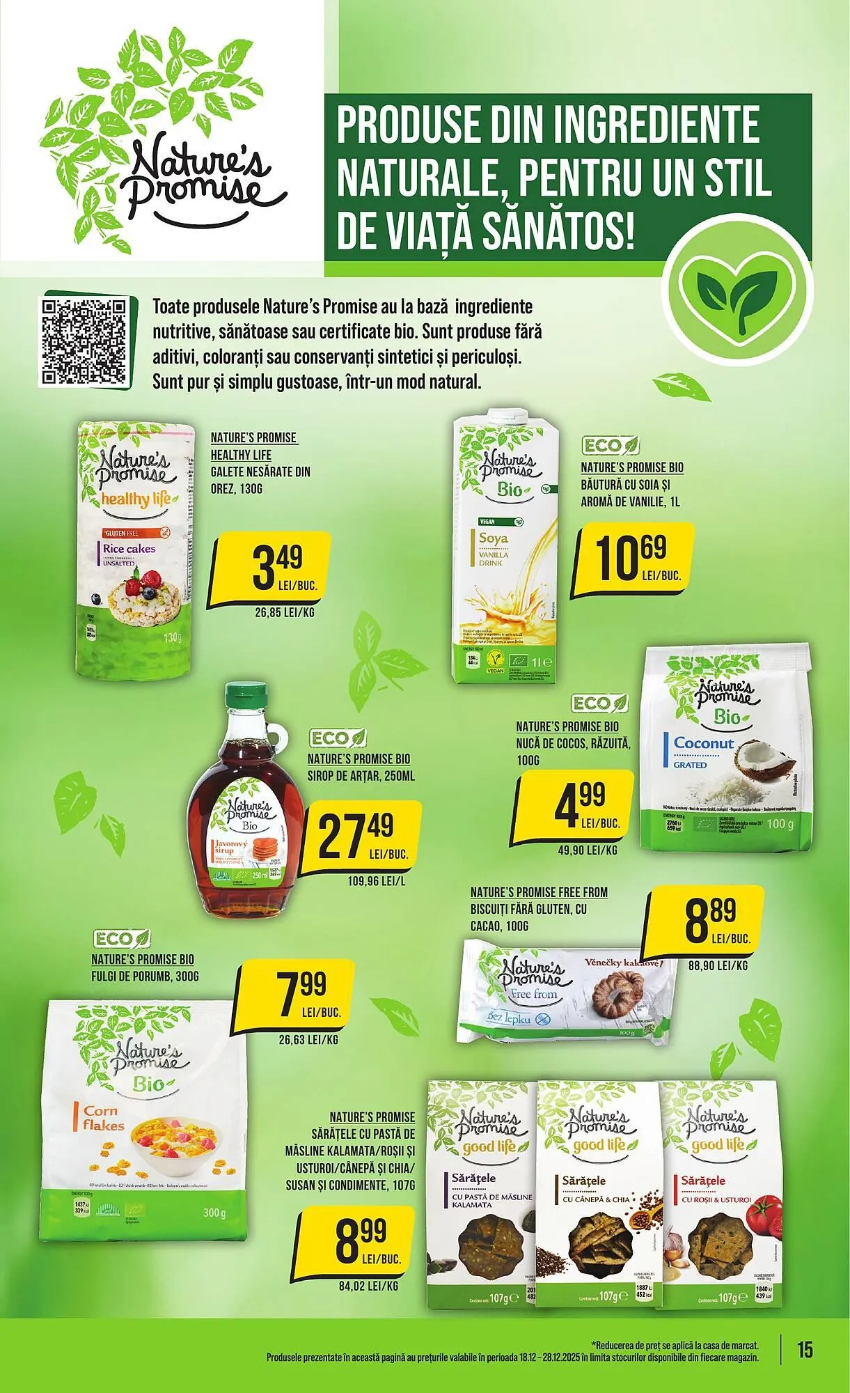 Catalog Catalog Mega Image de la 18 decembrie până la 28 decembrie 2025 - Revista Pagina 15