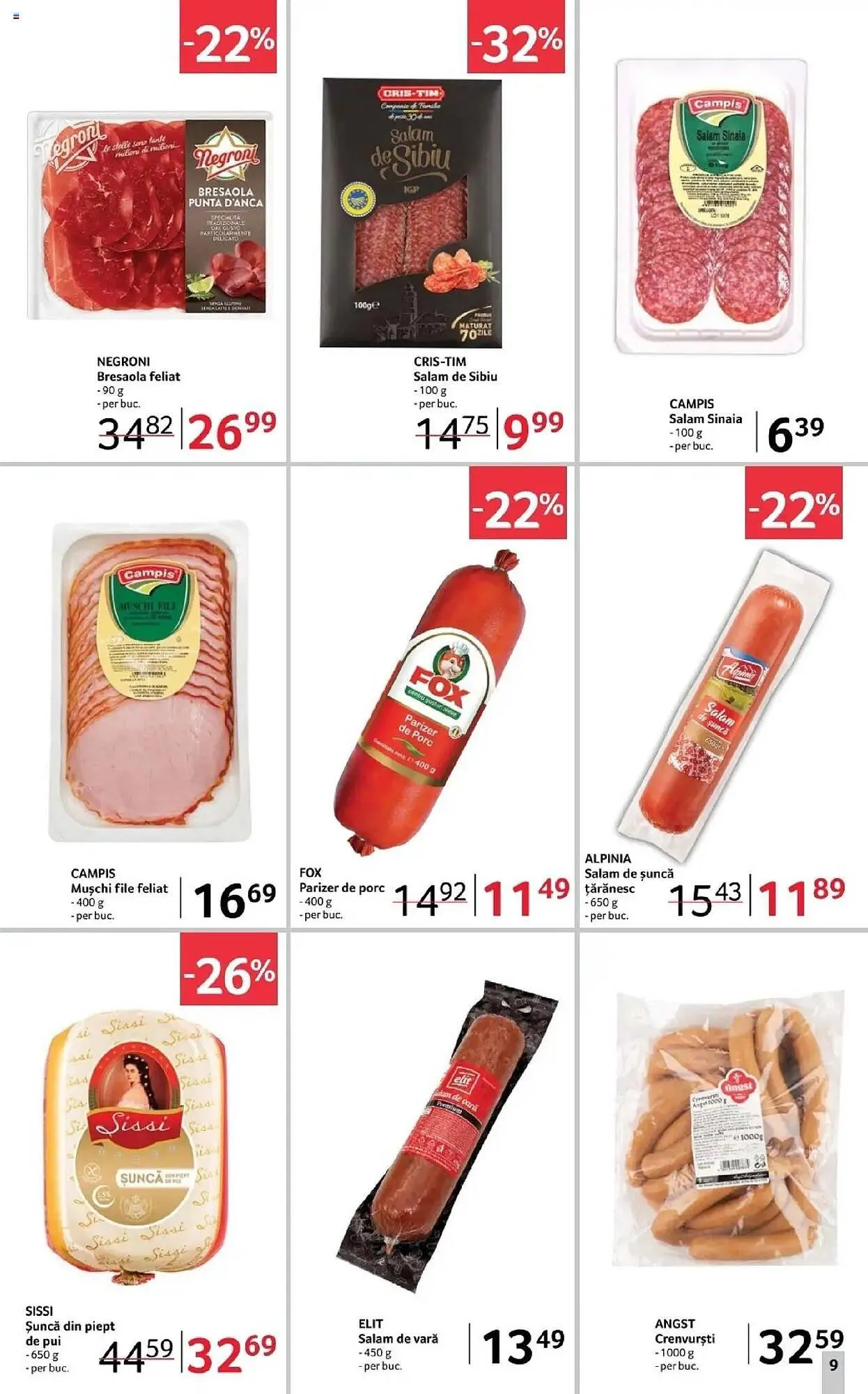 Catalog Catalog Selgros de la 16 octombrie până la 30 octombrie 2025 - Revista Pagina 9