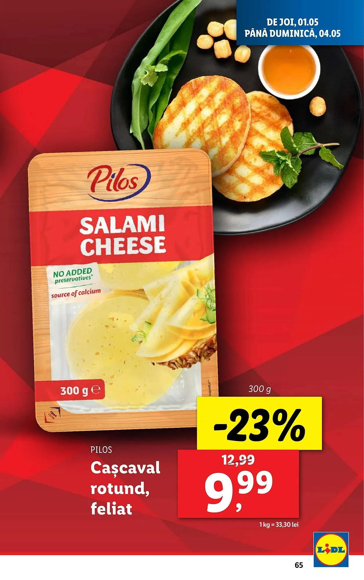Catalog Catalog Lidl de la 22 aprilie până la 27 aprilie 2025 - Revista Pagina 65