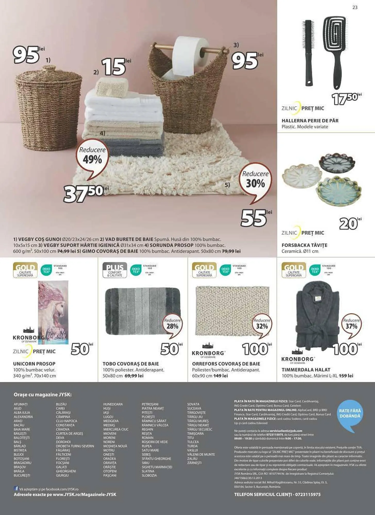 Catalog JYSK catalog de la 7 septembrie până la 4 octombrie 2023 - Revista Pagina 23