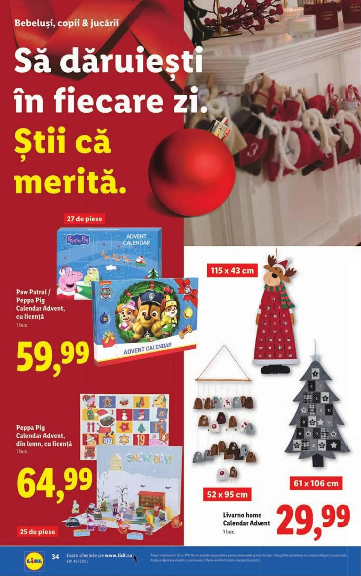 Catalog Catalog Lidl de la 10 noiembrie până la 16 noiembrie 2025 - Revista Pagina 34