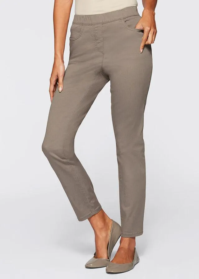 Pantaloni stretch 7/8
