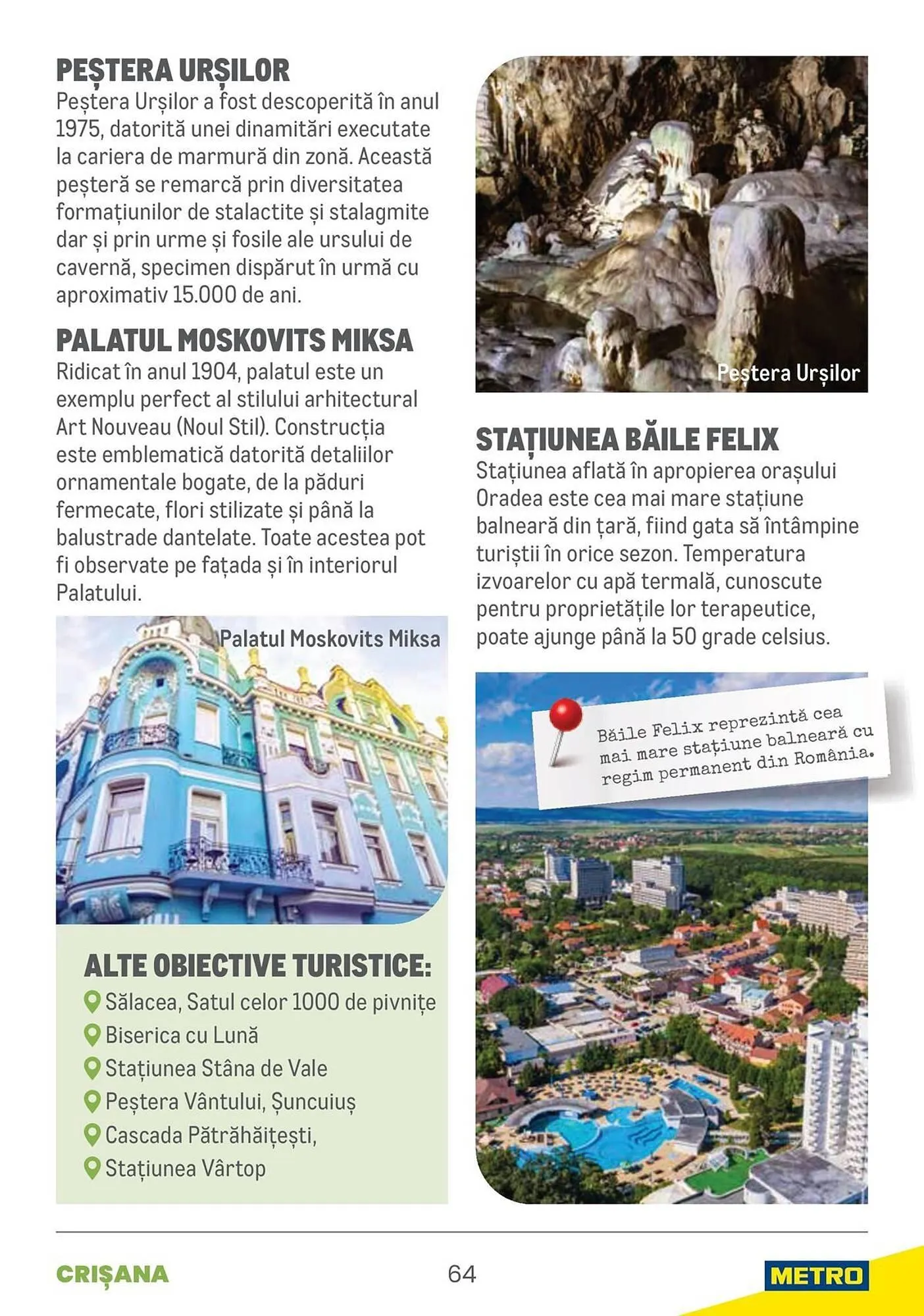 Catalog Catalog Metro de la 9 aprilie până la 31 decembrie 2025 - Revista Pagina 64