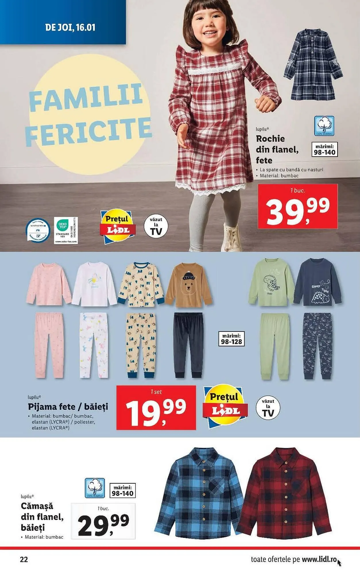 Catalog Catalog Lidl de la 13 ianuarie până la 19 ianuarie 2025 - Revista Pagina 22