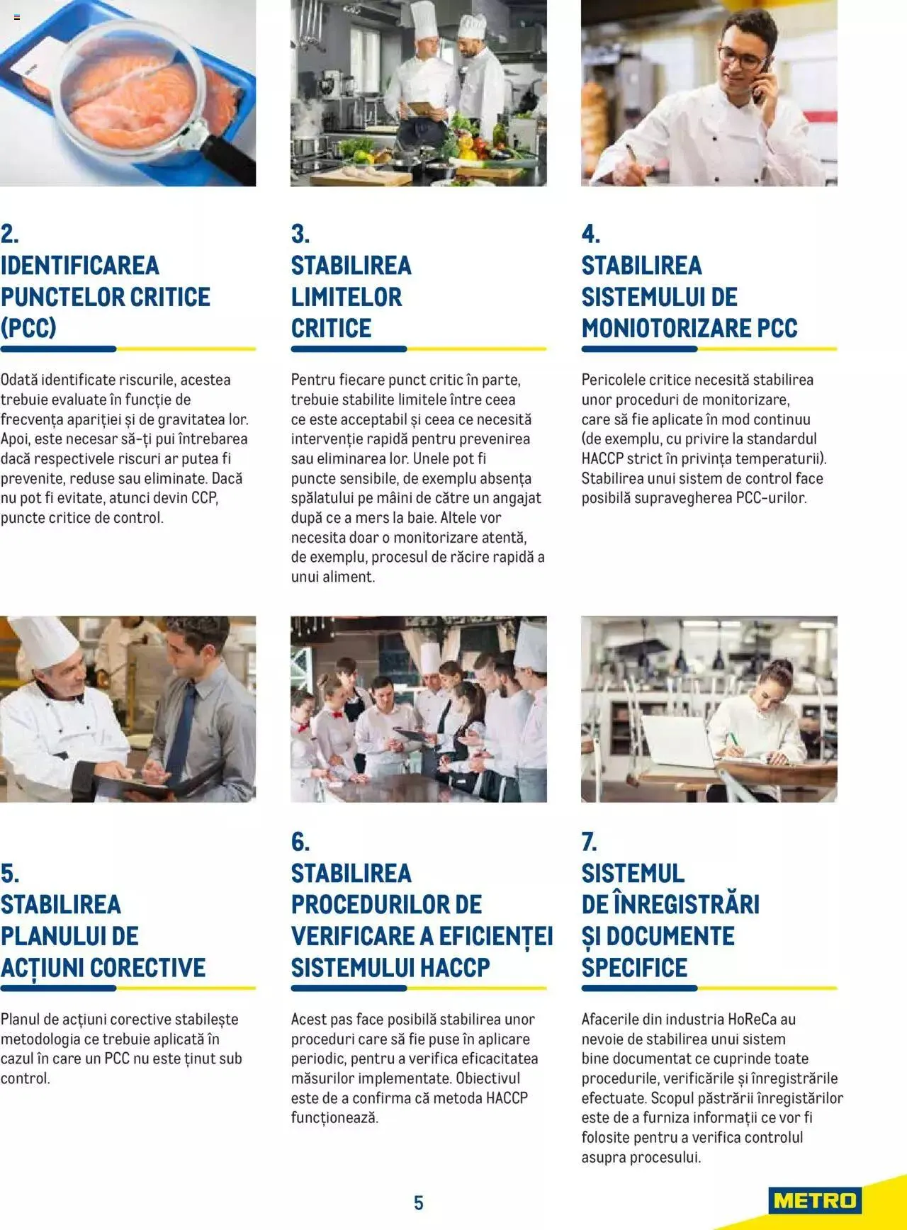 Catalog Metro - Ghid de igienă HoReCa de la 4 iulie până la 31 decembrie 2023 - Revista Pagina 5