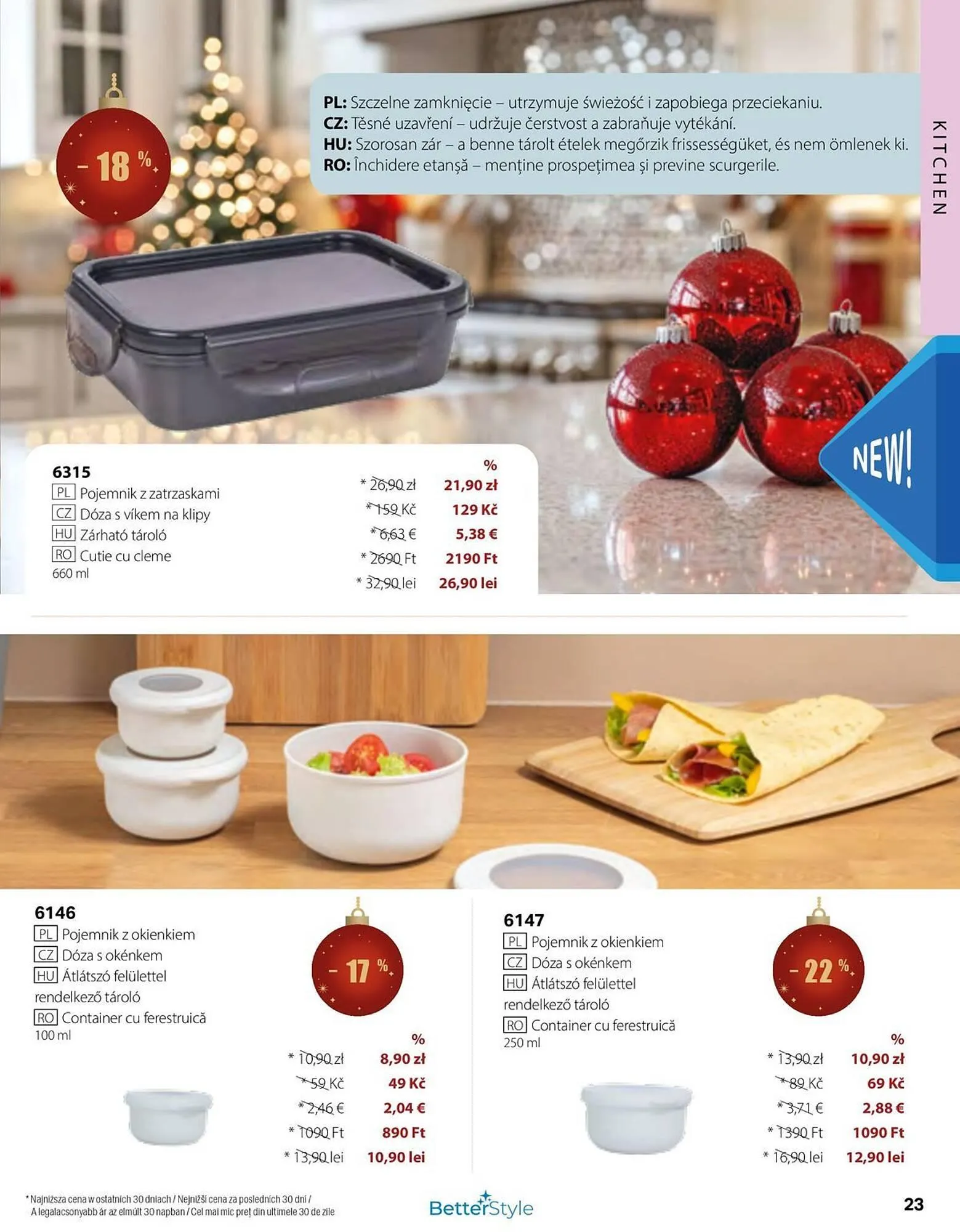 Catalog Catalog BetterStyle de la 3 decembrie până la 31 decembrie 2025 - Revista Pagina 23