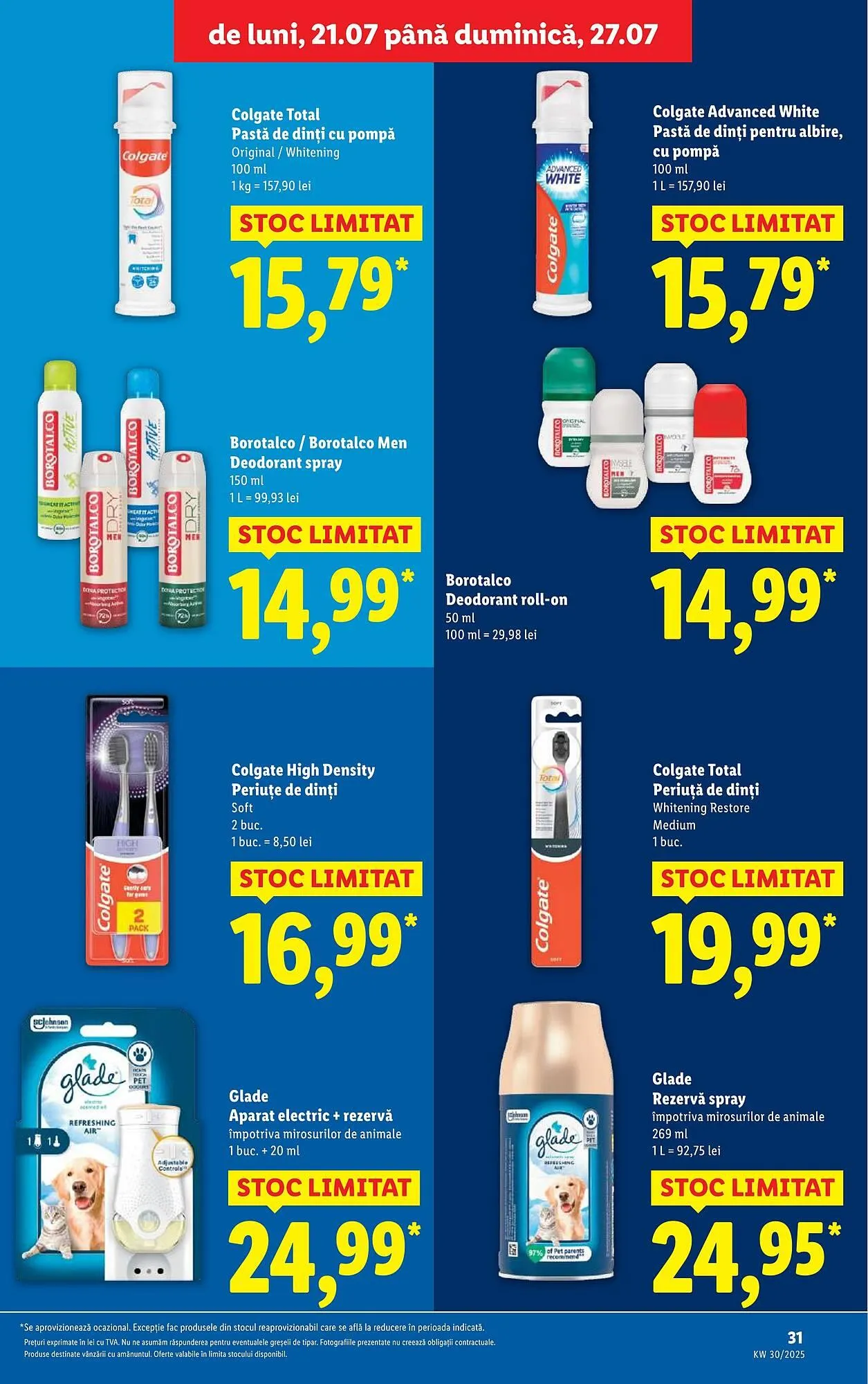 Catalog Catalog Lidl de la 21 iulie până la 27 iulie 2025 - Revista Pagina 31