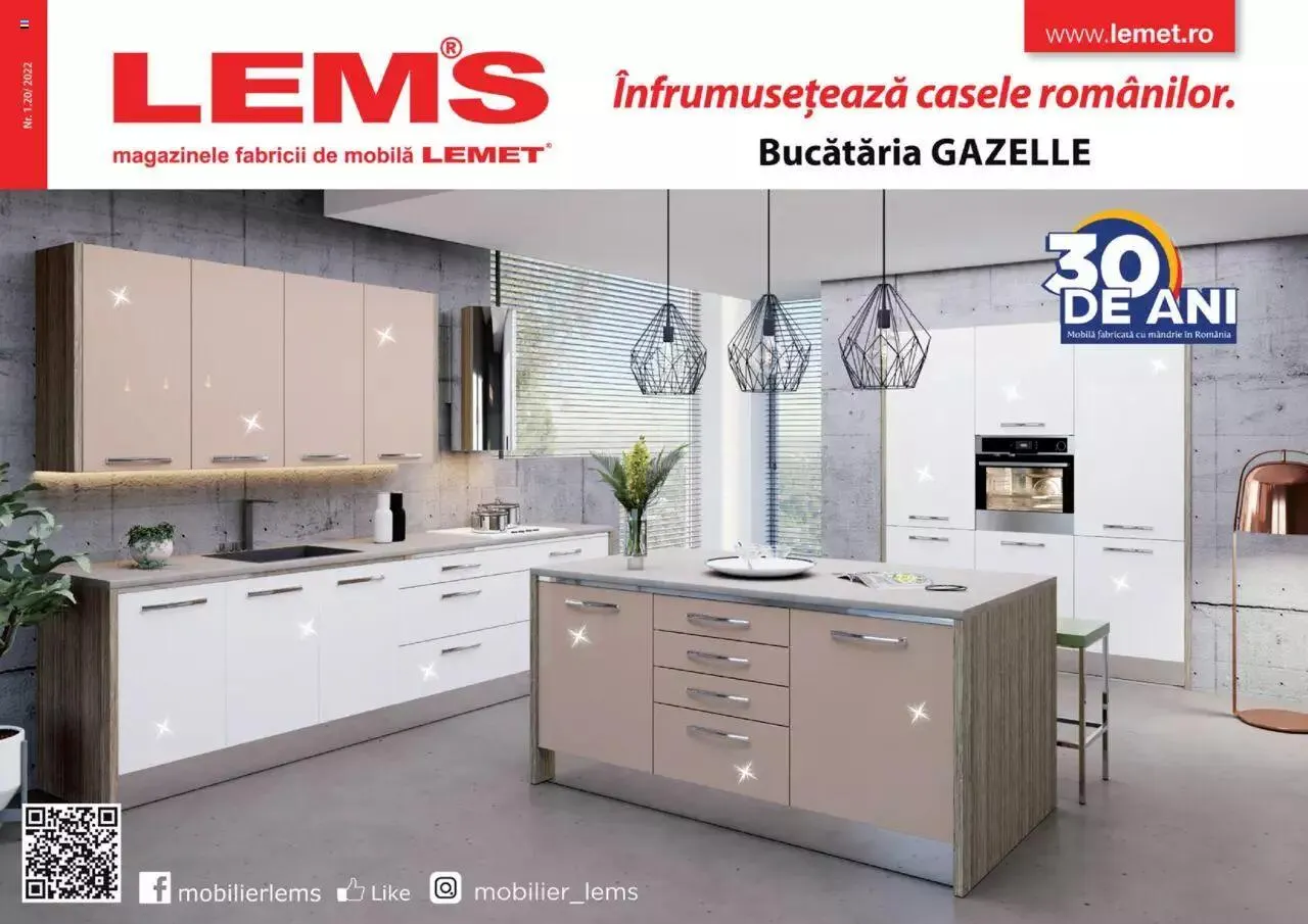 Catalog Lem’s - Bucătăria Gazelle de la 1 septembrie până la 31 decembrie 2023 - Revista Pagina 1