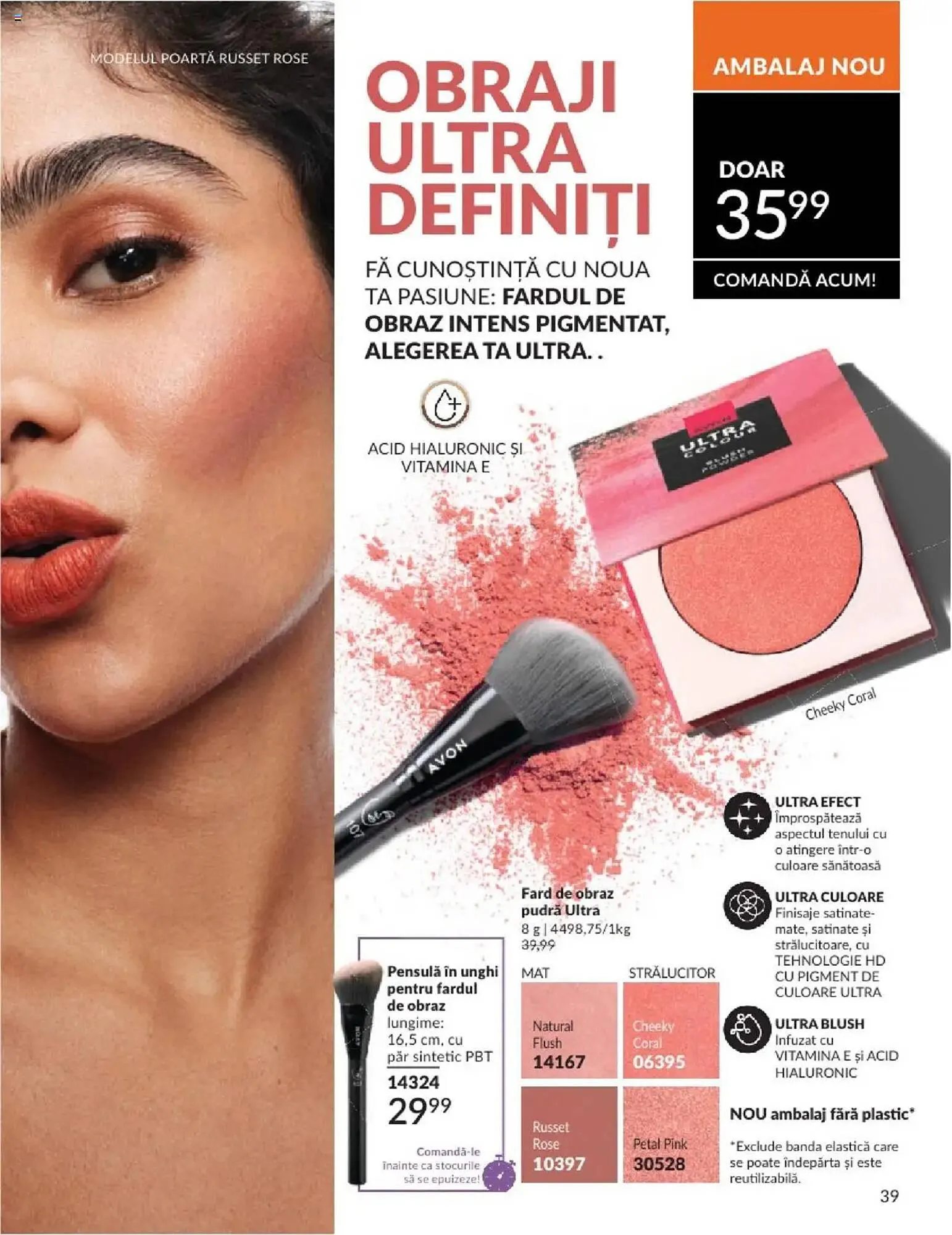 Catalog Catalog Avon de la 31 mai până la 30 iunie 2025 - Revista Pagina 39