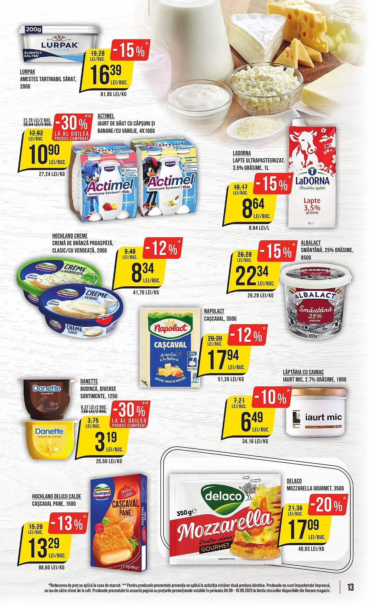 Catalog Catalog Mega Image de la 4 septembrie până la 10 septembrie 2025 - Revista Pagina 13