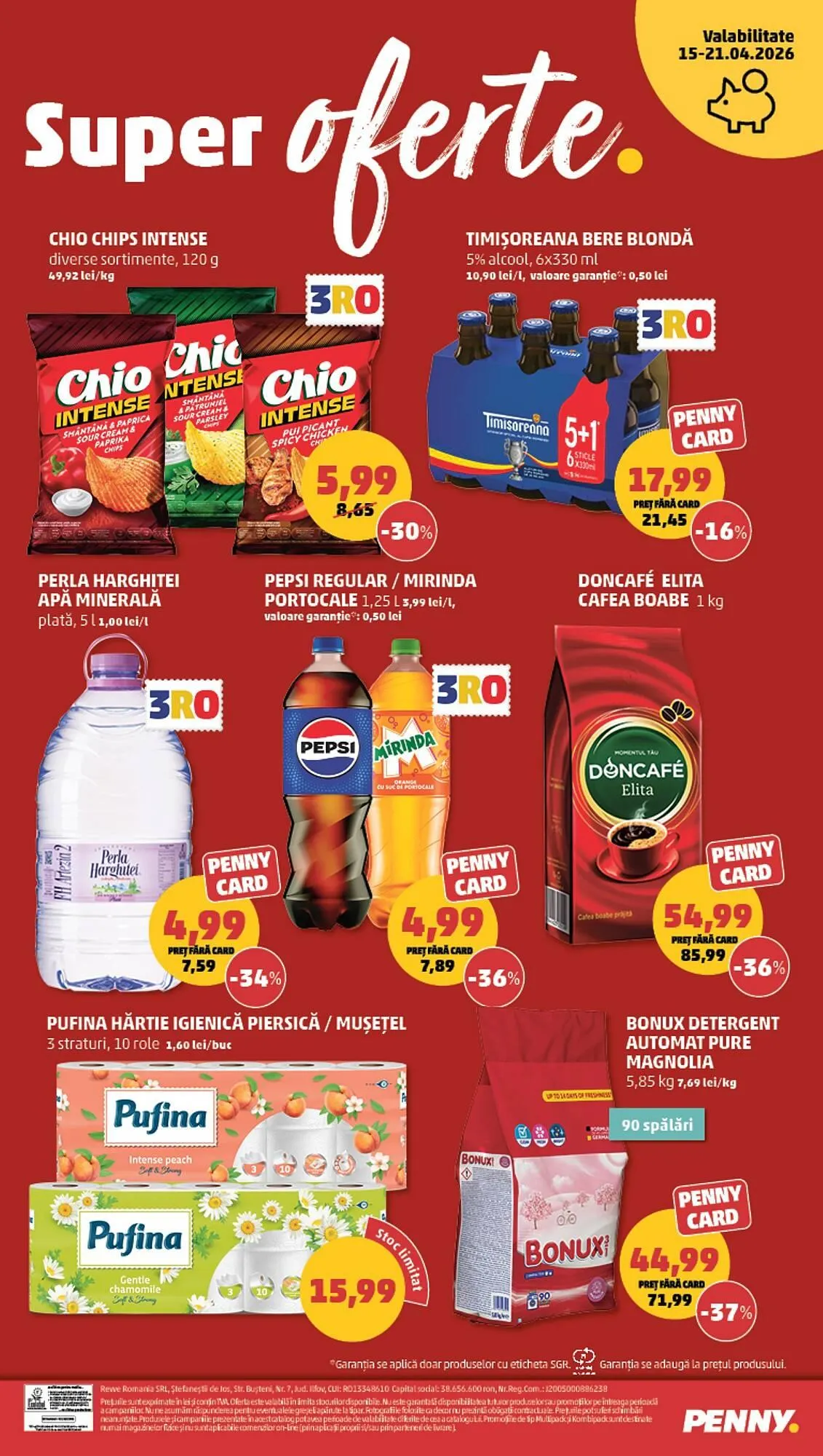 Catalog Catalog Penny de la 15 aprilie până la 21 aprilie 2026 - Revista Pagina 20