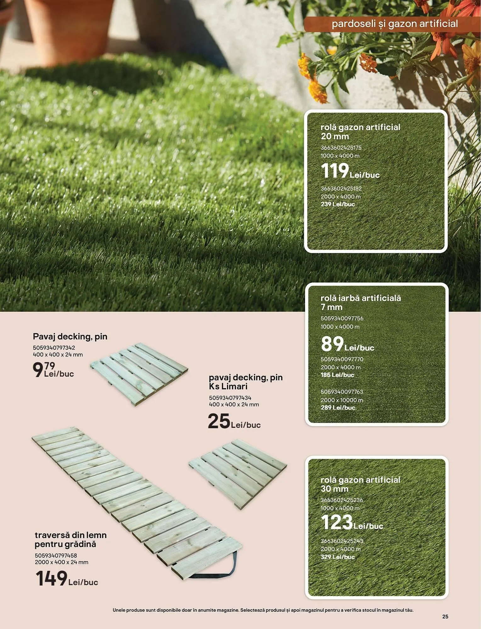 Catalog Catalog Brico Depôt de la 9 mai până la 22 aprilie 2025 - Revista Pagina 25