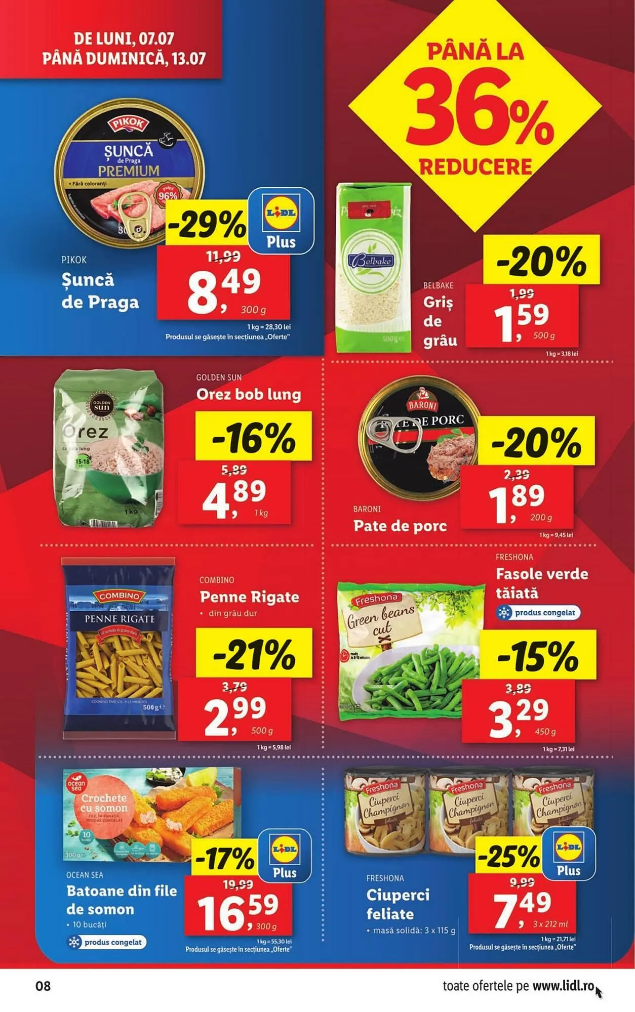 Catalog Catalog Lidl de la 7 iulie până la 13 iulie 2025 - Revista Pagina 8