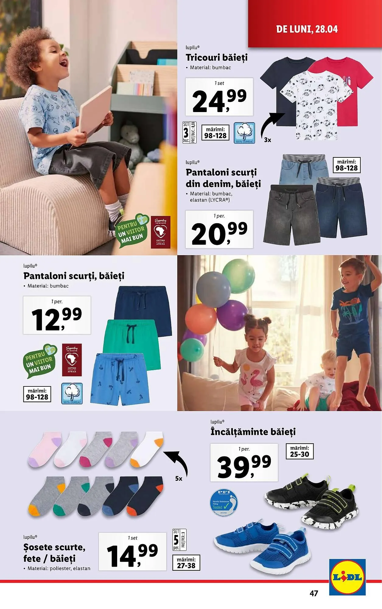 Catalog Catalog Lidl de la 22 aprilie până la 27 aprilie 2025 - Revista Pagina 47