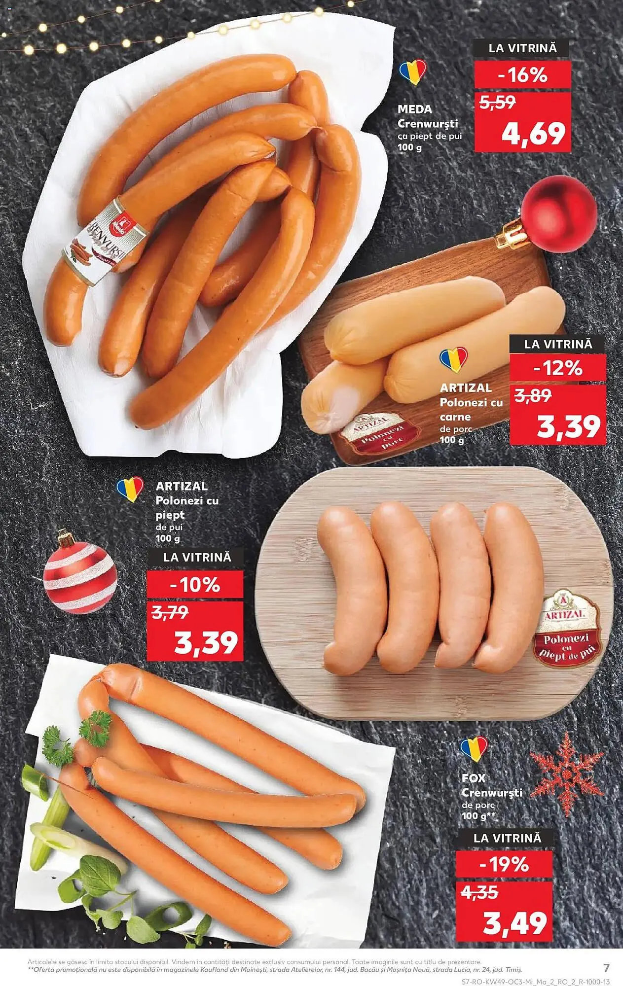 Catalog Catalog Kaufland de la 3 decembrie până la 9 decembrie 2025 - Revista Pagina 7