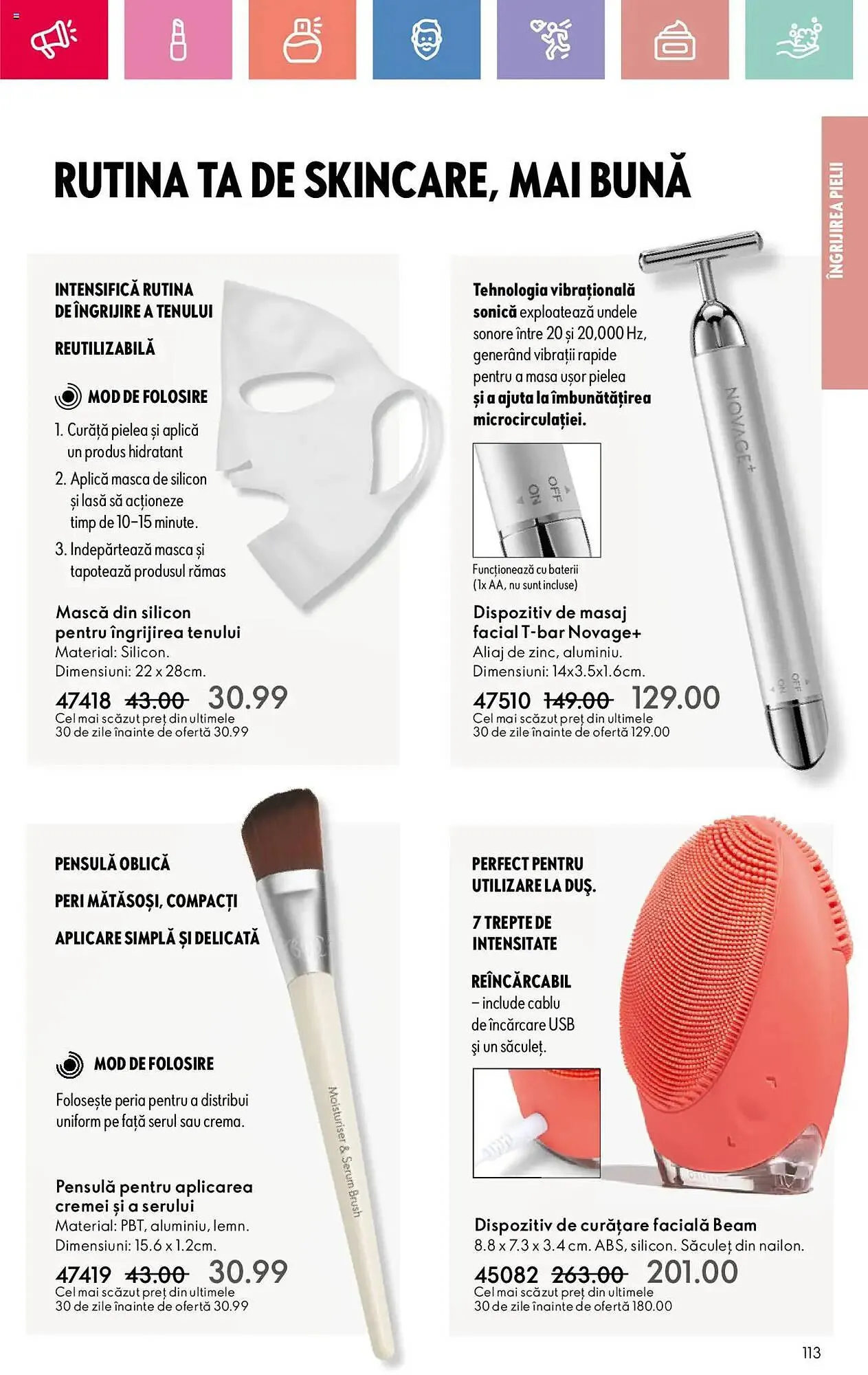 Catalog Catalog Oriflame de la 26 iulie până la 19 august 2025 - Revista Pagina 113