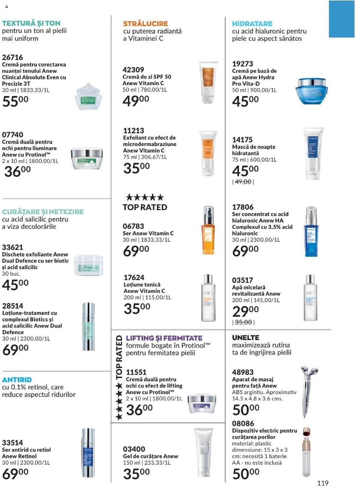 Catalog Avon catalog de la 1 septembrie până la 30 septembrie 2023 - Revista Pagina 121